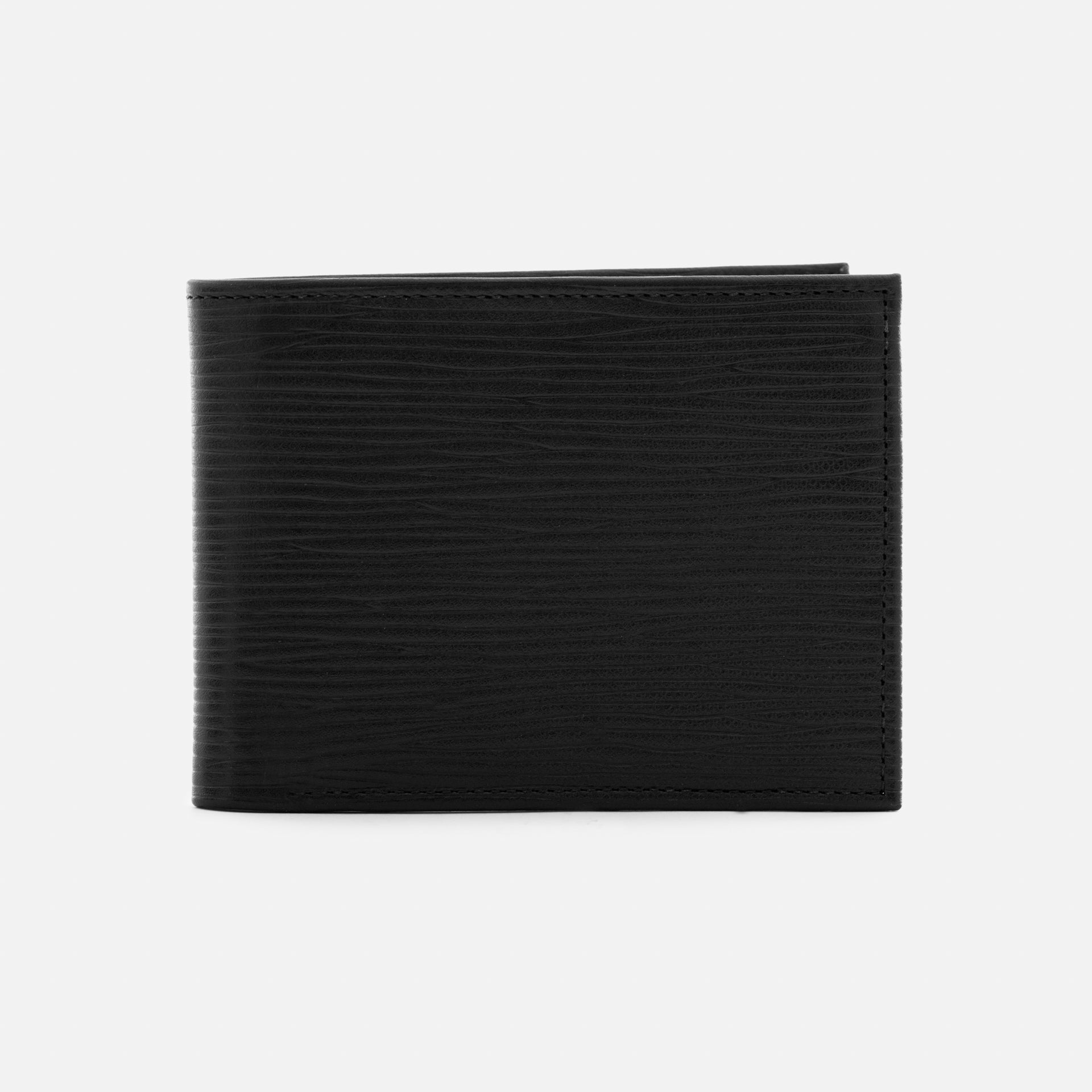 Men's Bennett Leather Bifold Wallet - Embossed Design