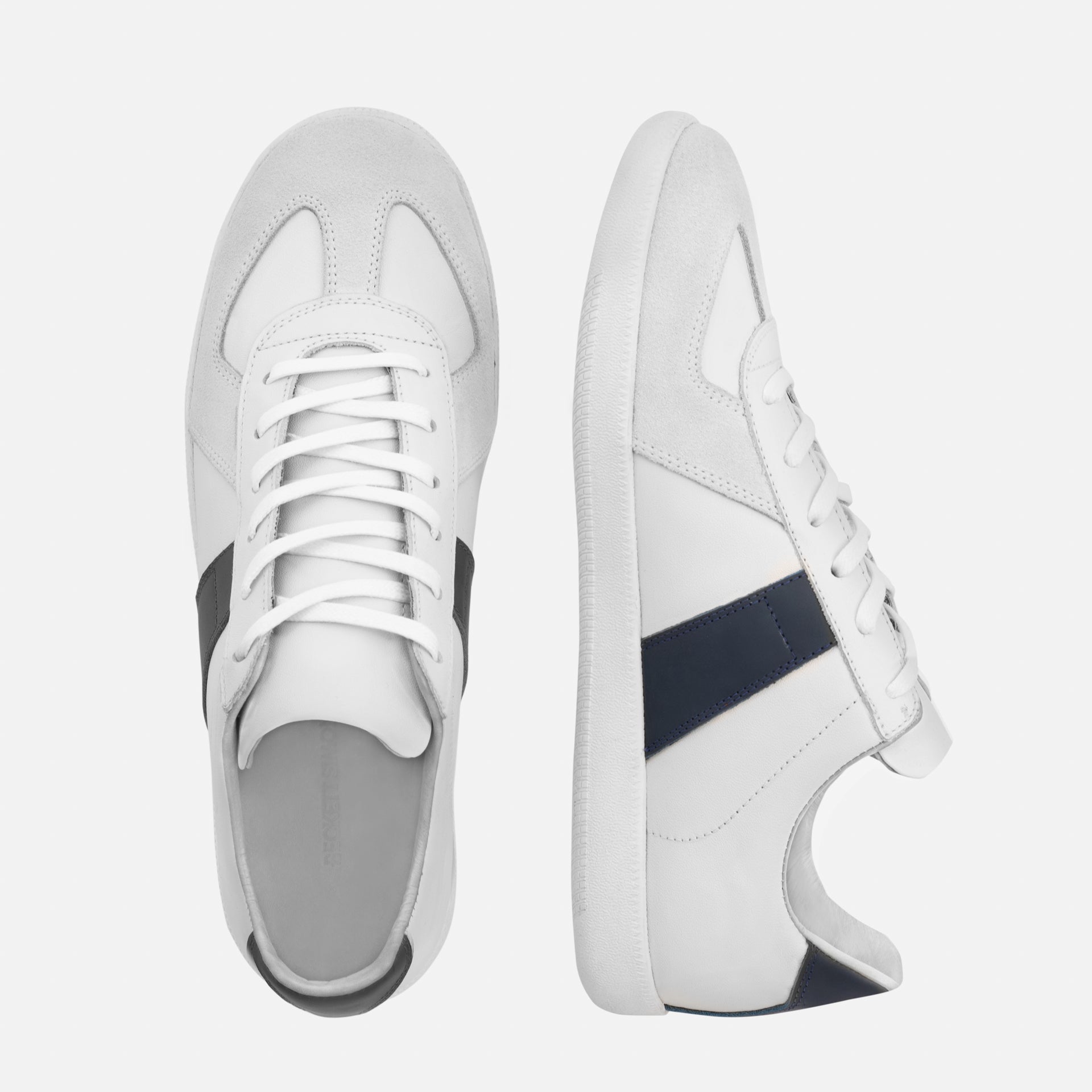 Men's Leather & Suede Morgen Trainers