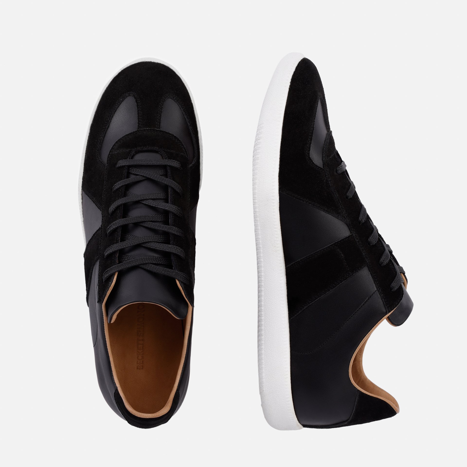 Men's Leather & Suede Morgen Trainers