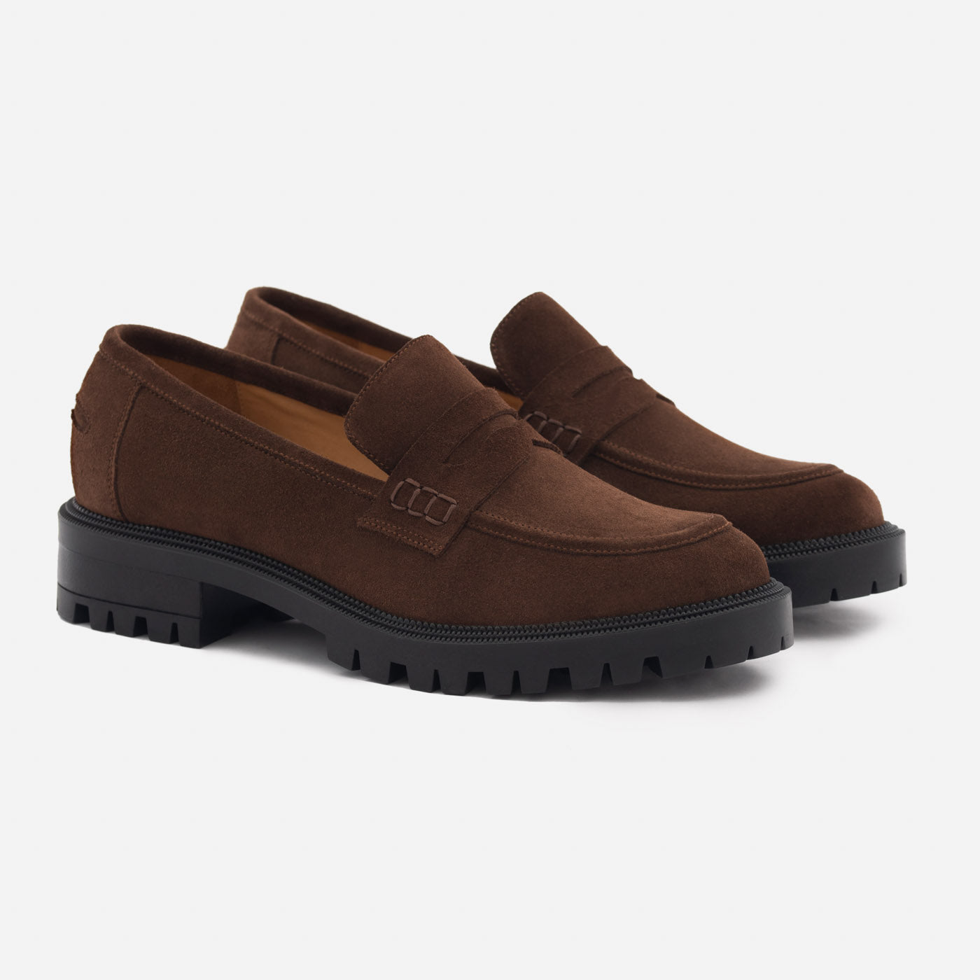 Women's Suede Georgia Loafers - Classic Comfort
