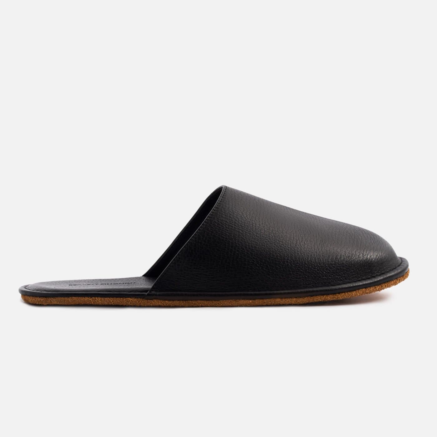 Men's Pebbled Leather Larsen Slippers