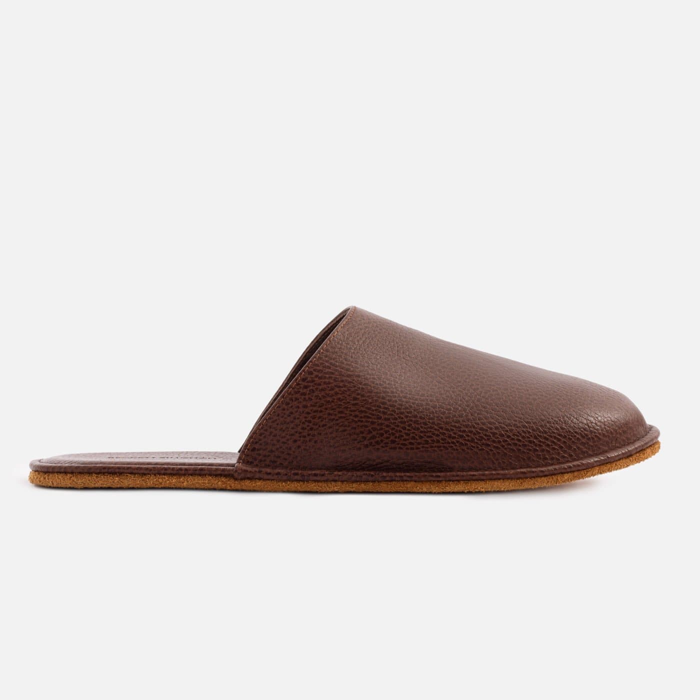 Men's Pebbled Leather Larsen Slippers