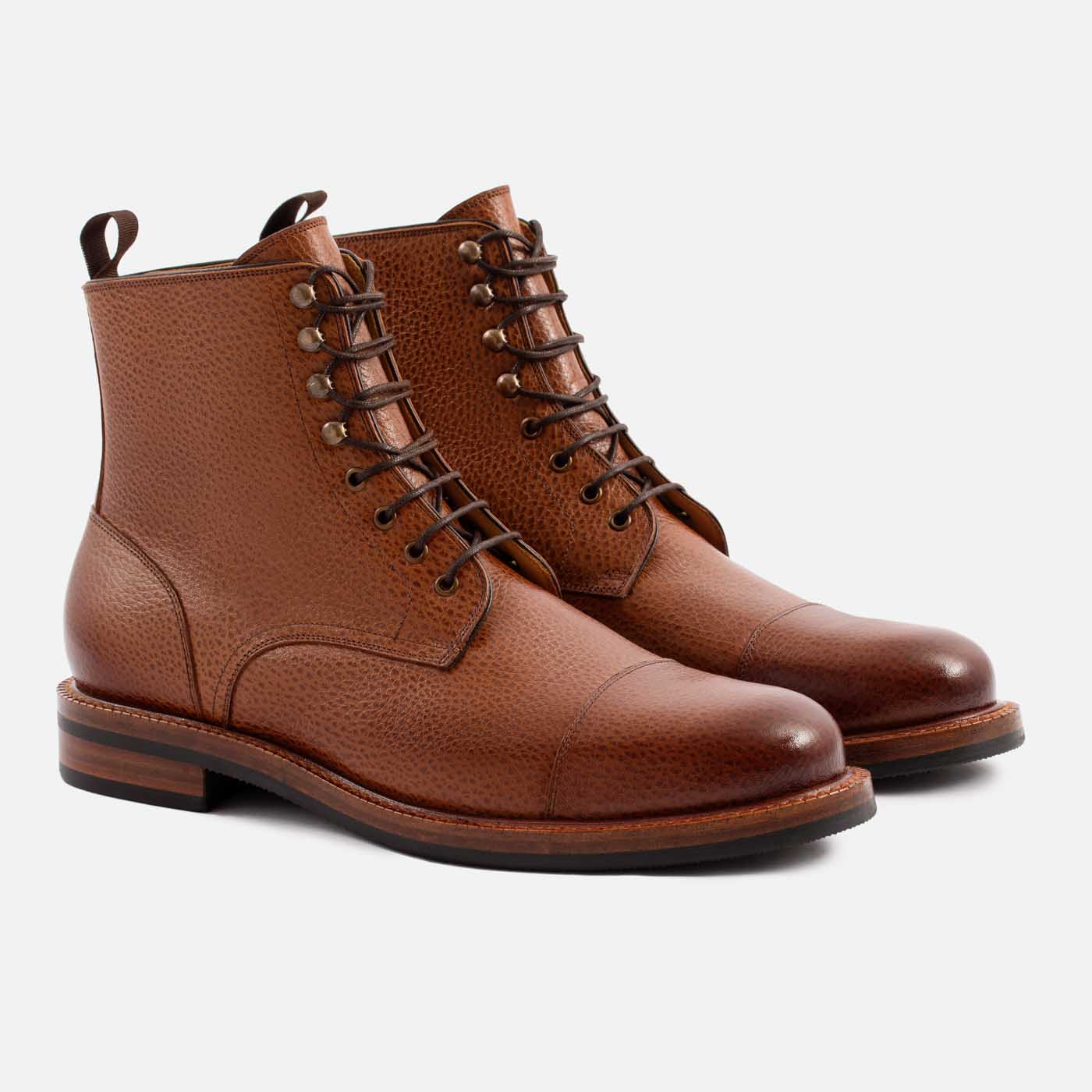 Men's Pebbled Leather Dowler Boots