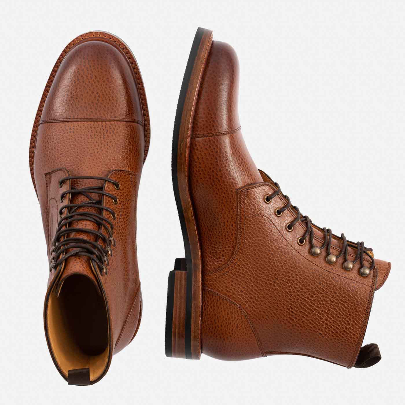 Men's Pebbled Leather Dowler Boots