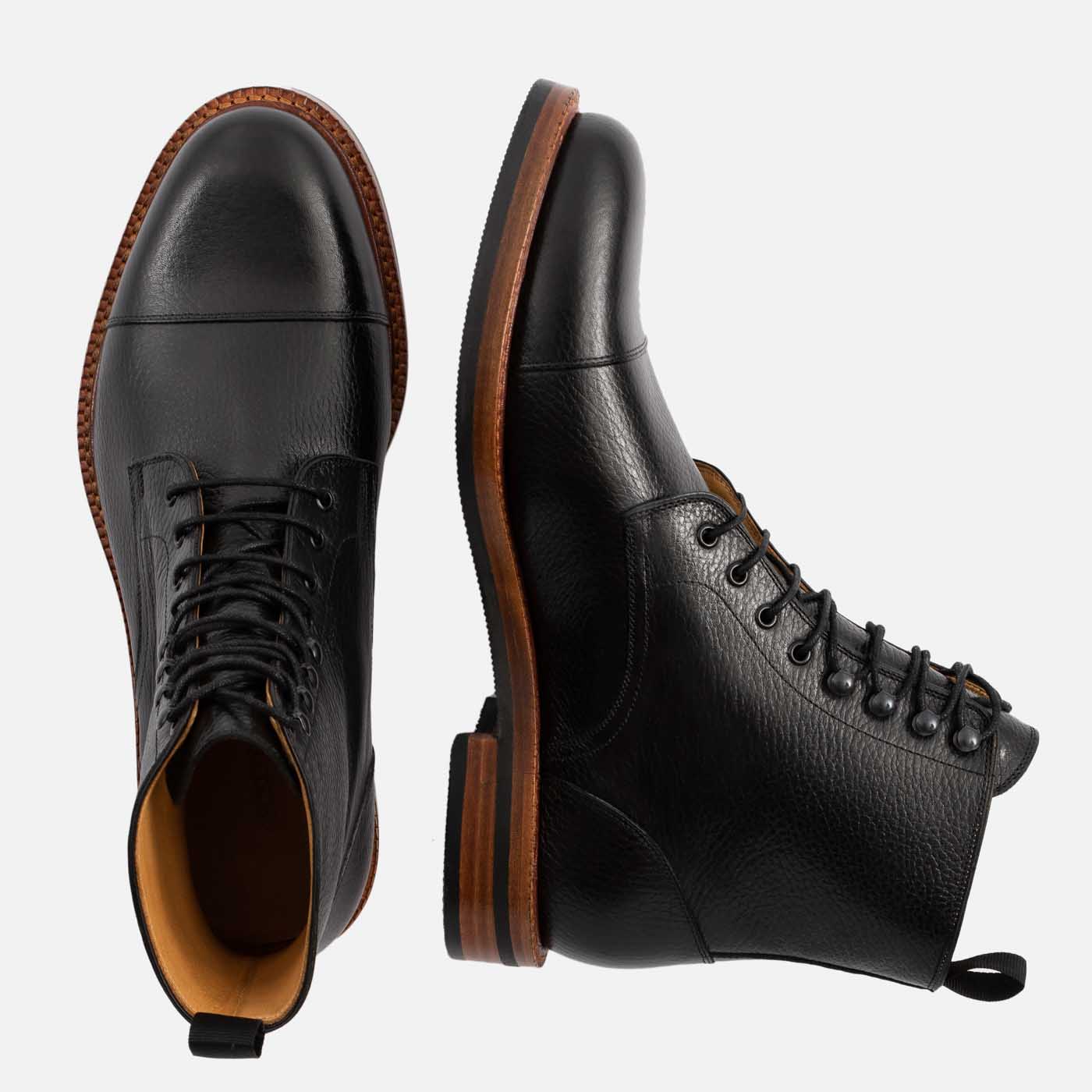 Men's Pebbled Leather Dowler Boots