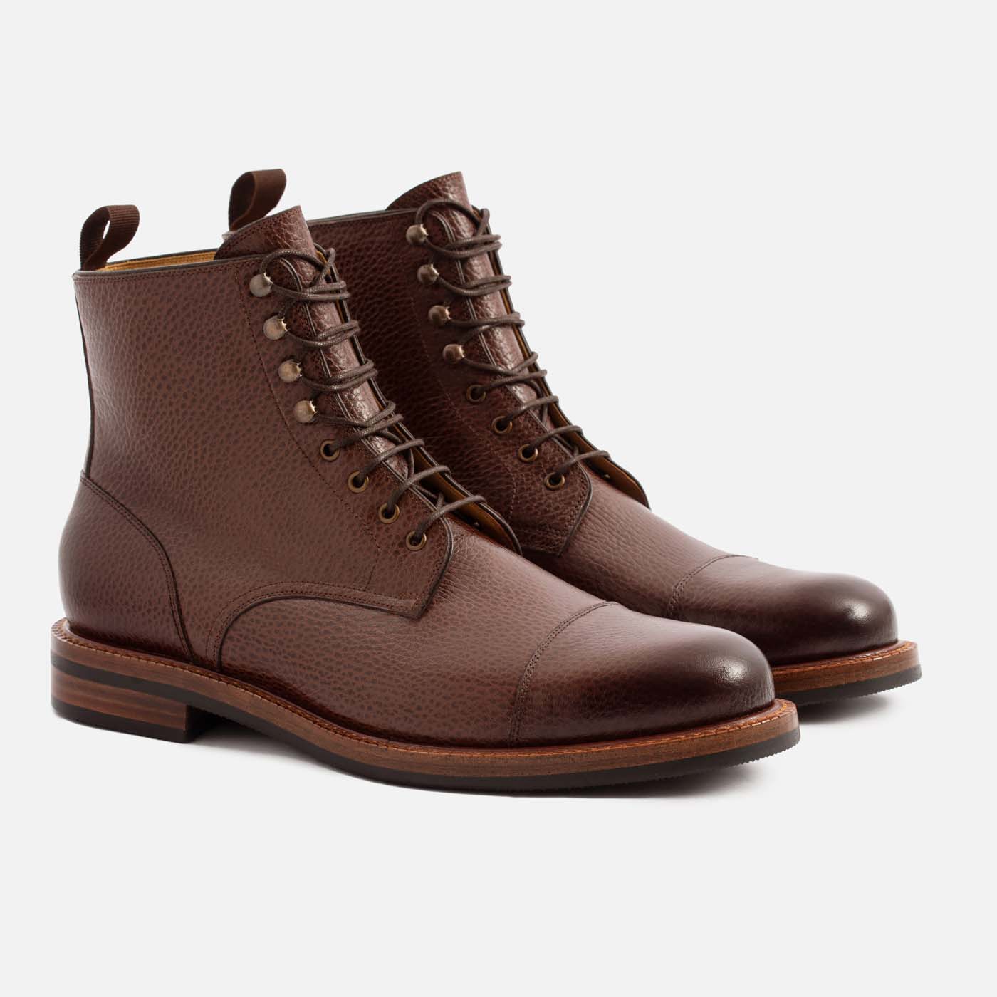 Men's Pebbled Leather Dowler Boots
