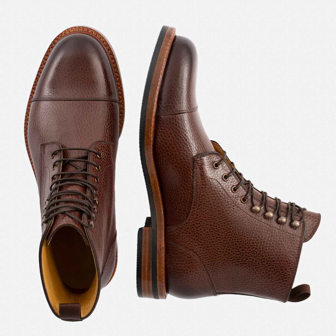 Men's Pebbled Leather Dowler Boots