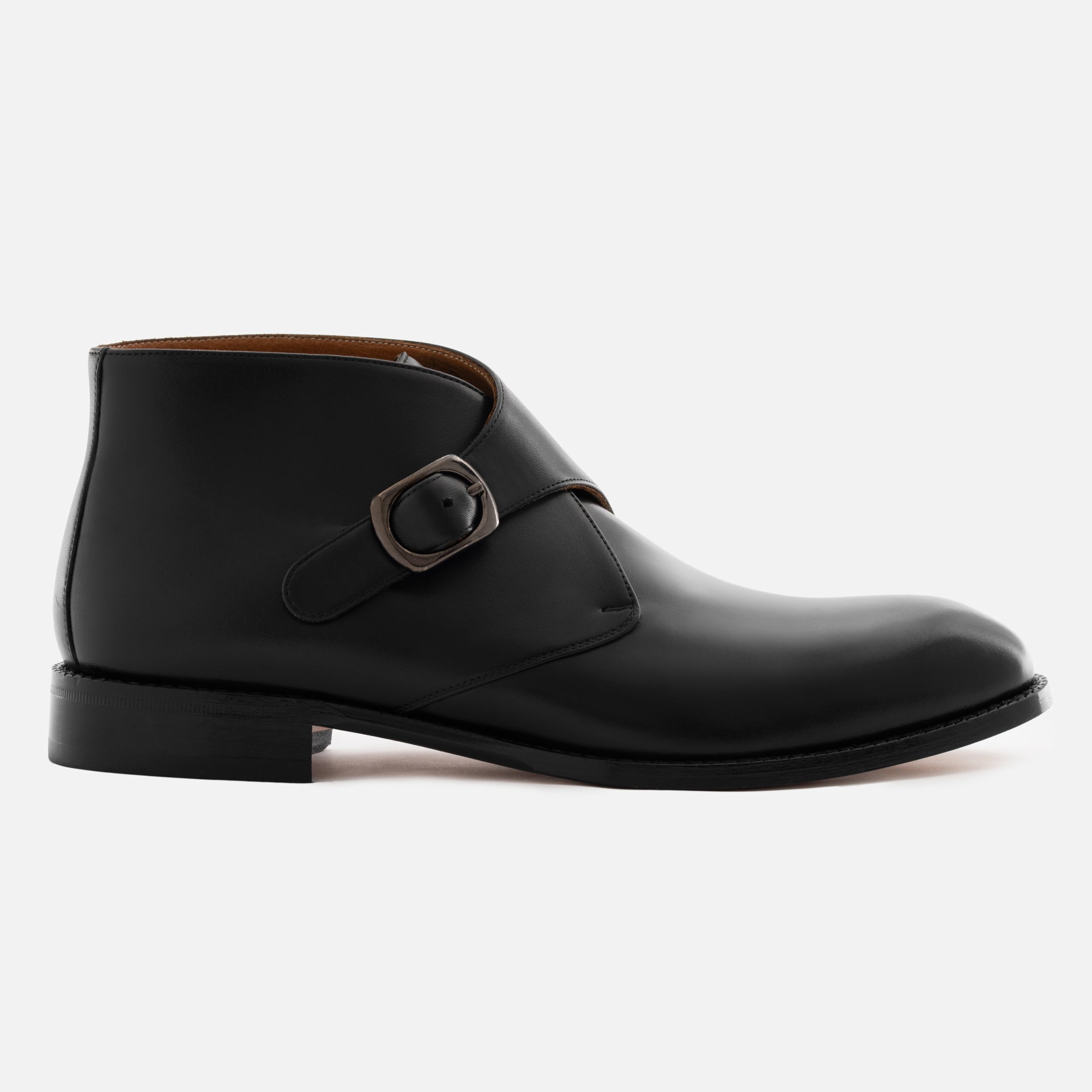 Men's Gregory Leather Buckle Boots – Full-Grain