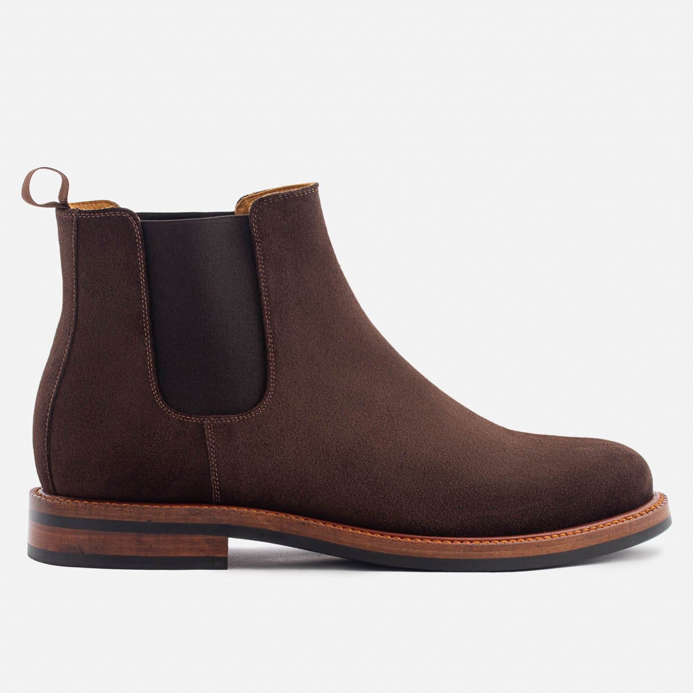 Men's Suede Chelsea Boots by Preston
