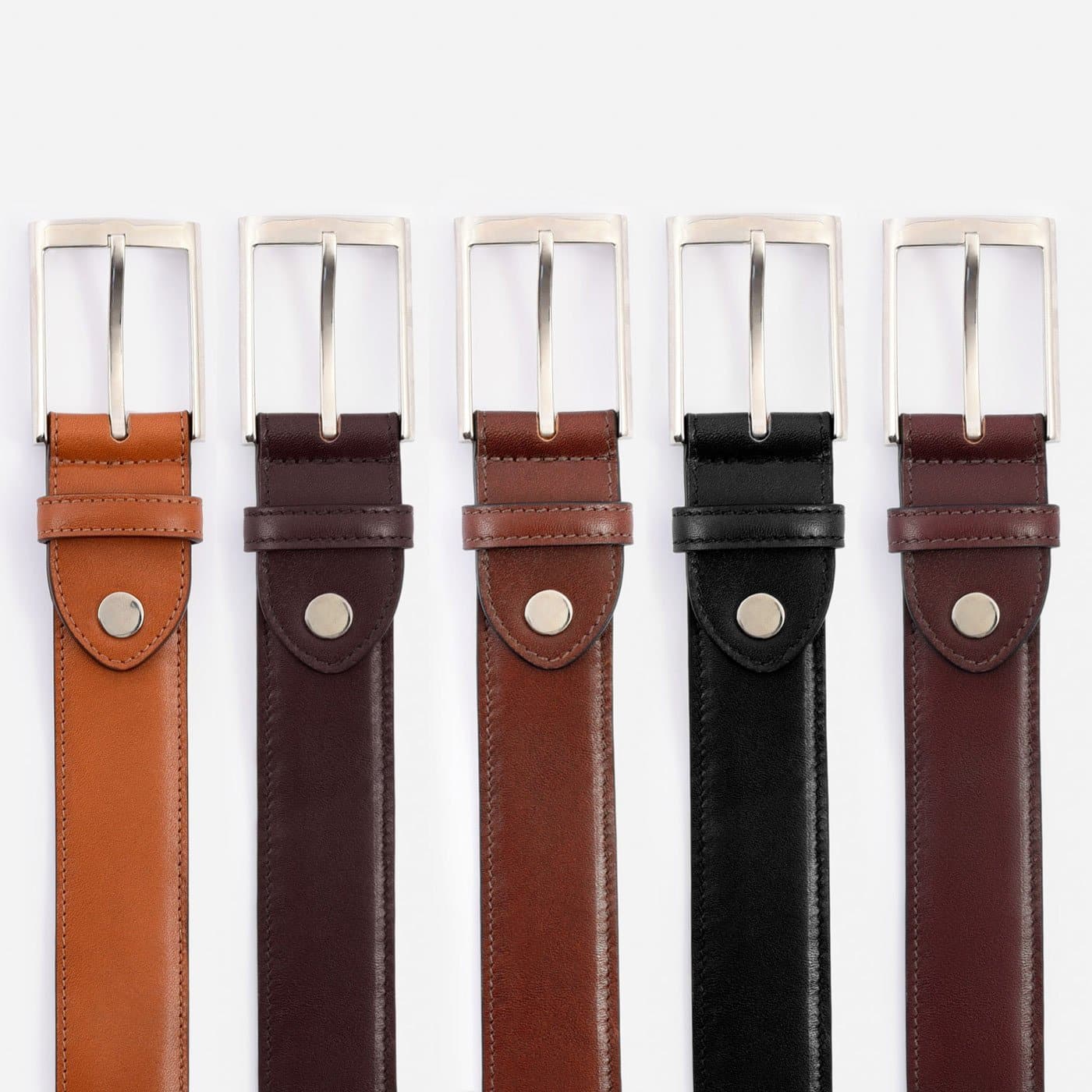 5-Pack Men's Belts by Nelson