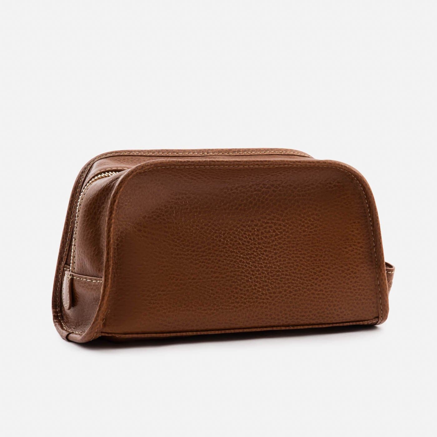 Men's Pebbled Leather Dopp Kit