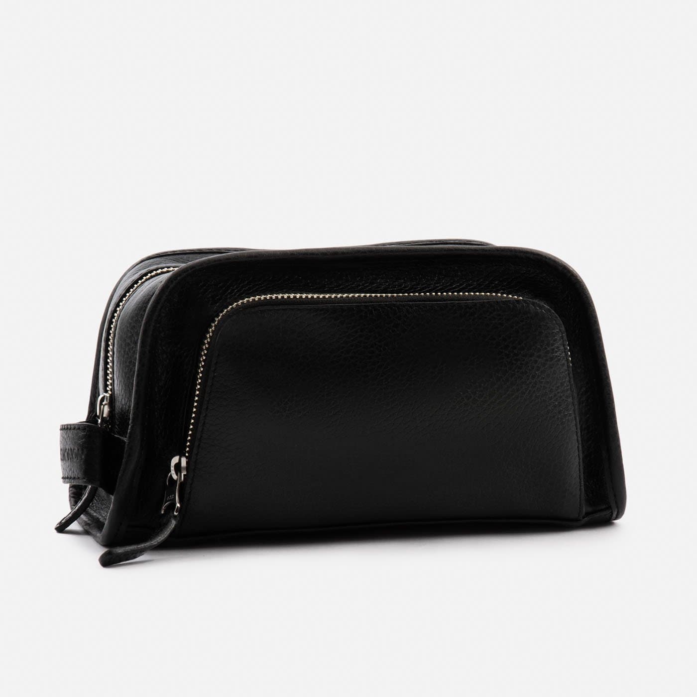 Men's Pebbled Leather Dopp Kit