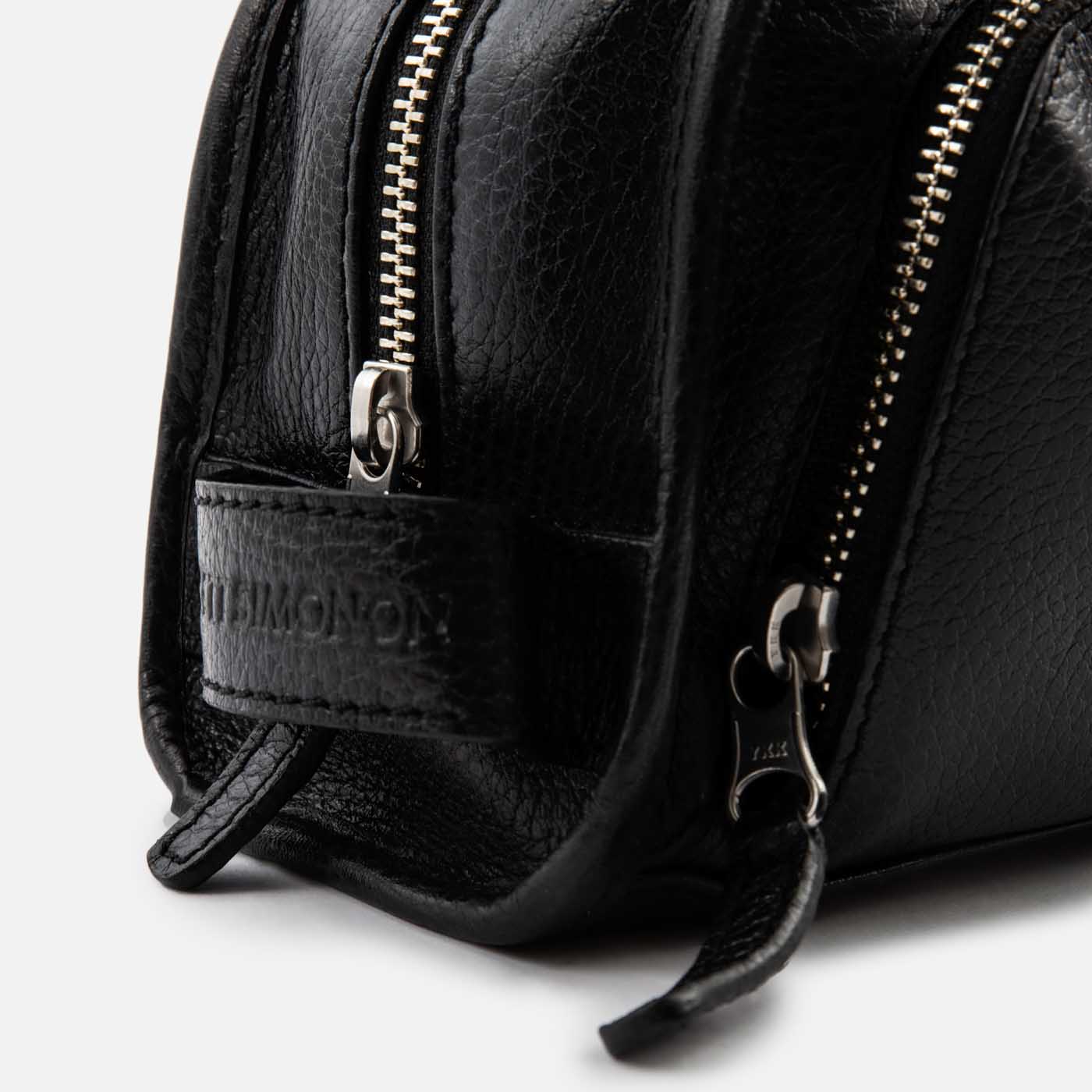 Men's Pebbled Leather Dopp Kit