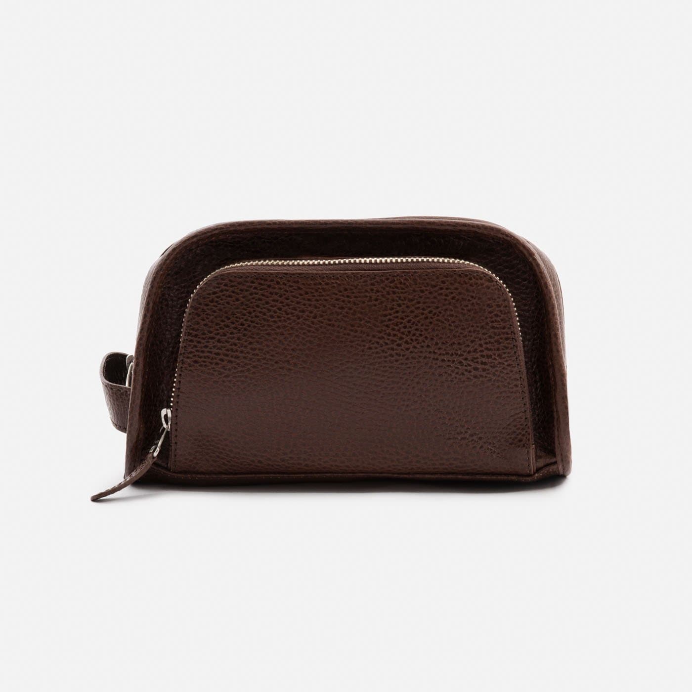 Men's Pebbled Leather Dopp Kit