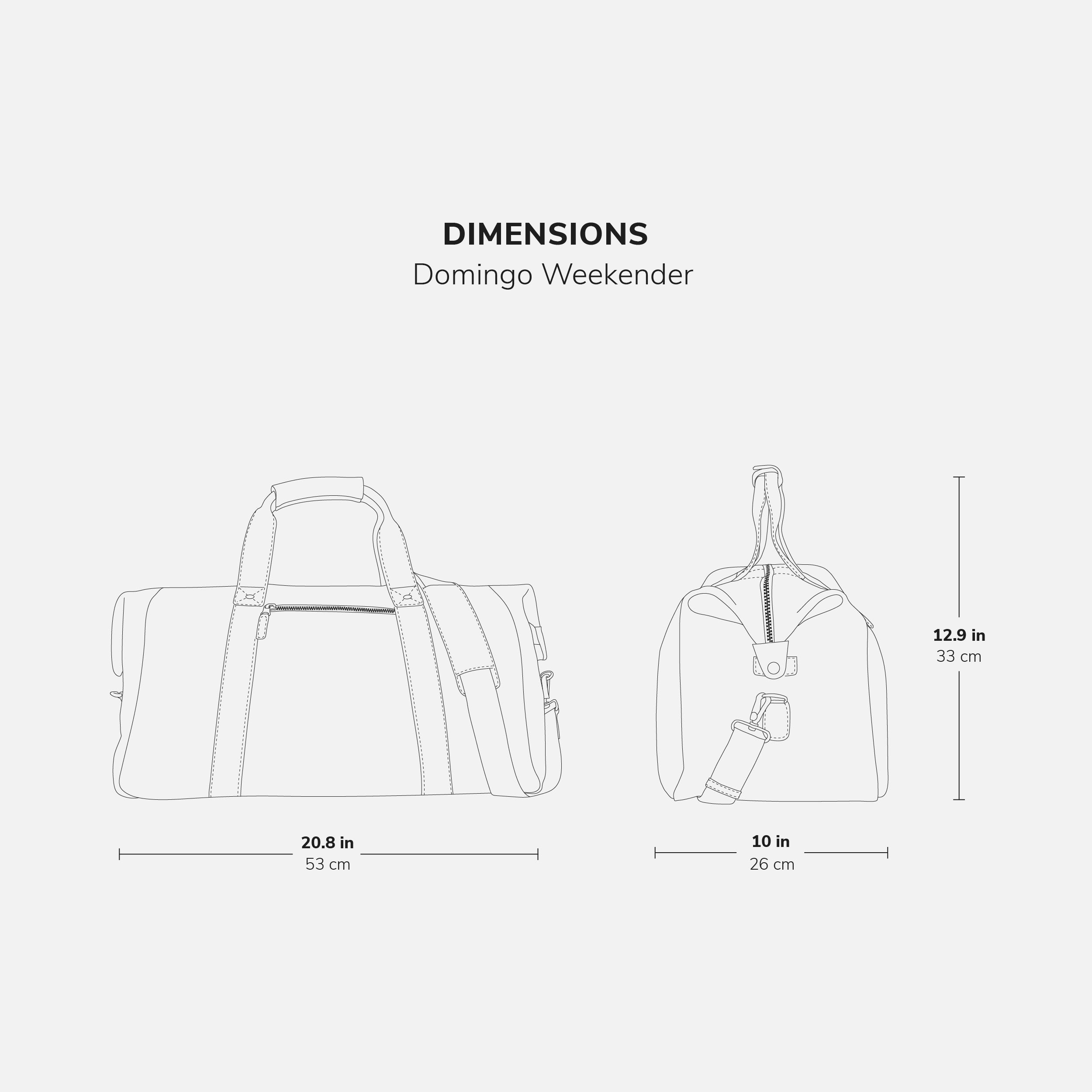 Men's Waxed Canvas Duffel Bag with Leather Accents