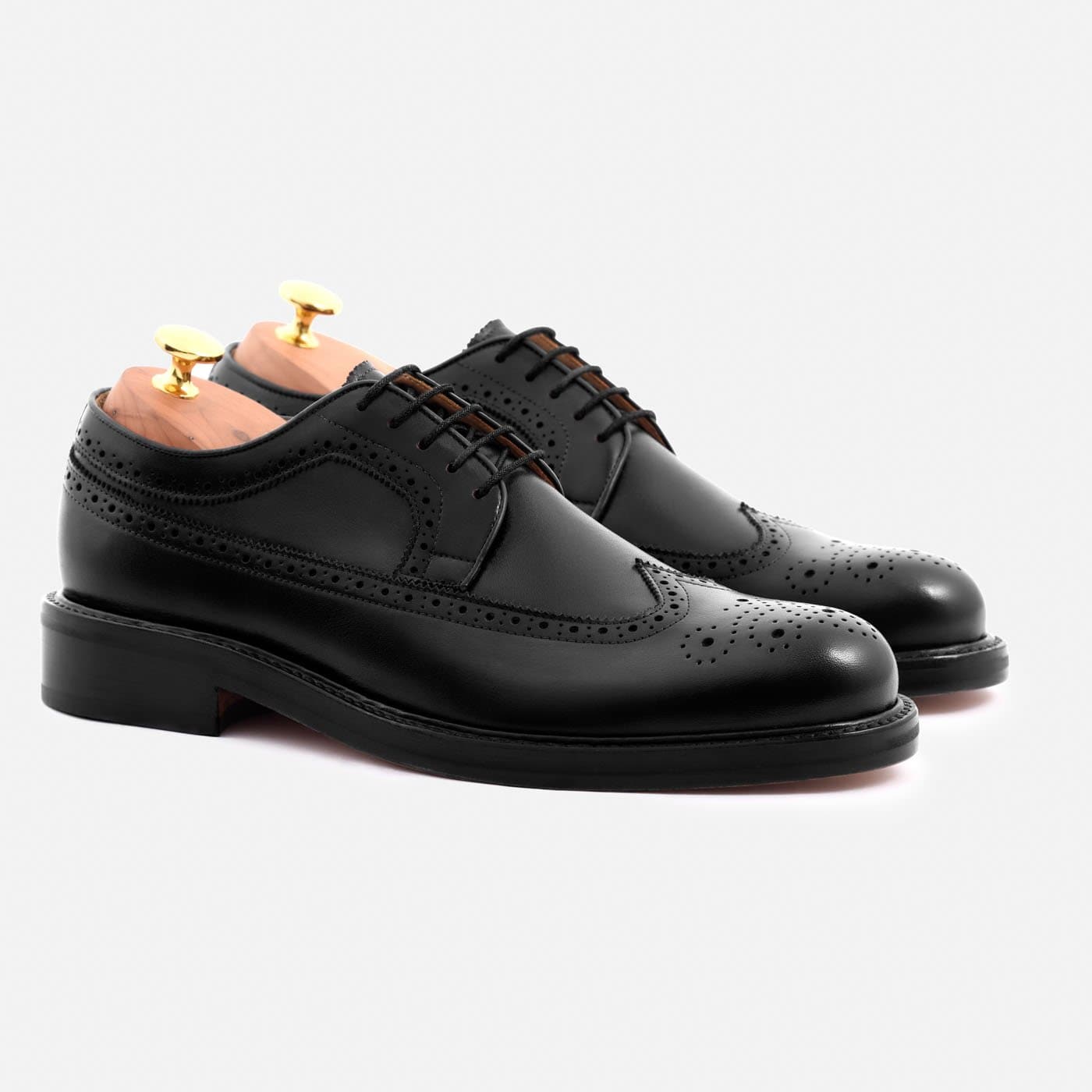 Royce Men's Longwings - Classic Wingtip Shoes