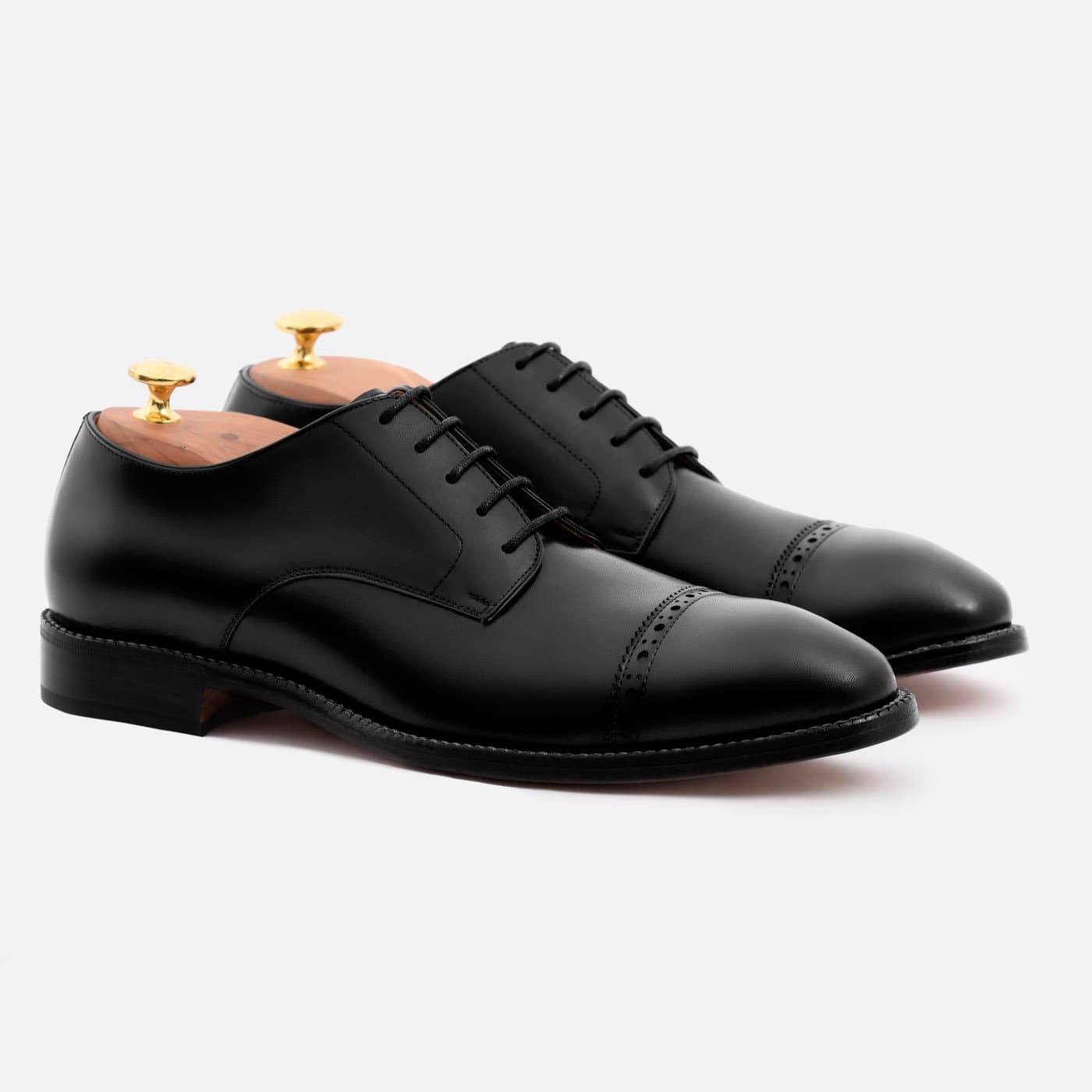 Men's Norman Cap Toe Derby Dress Shoes