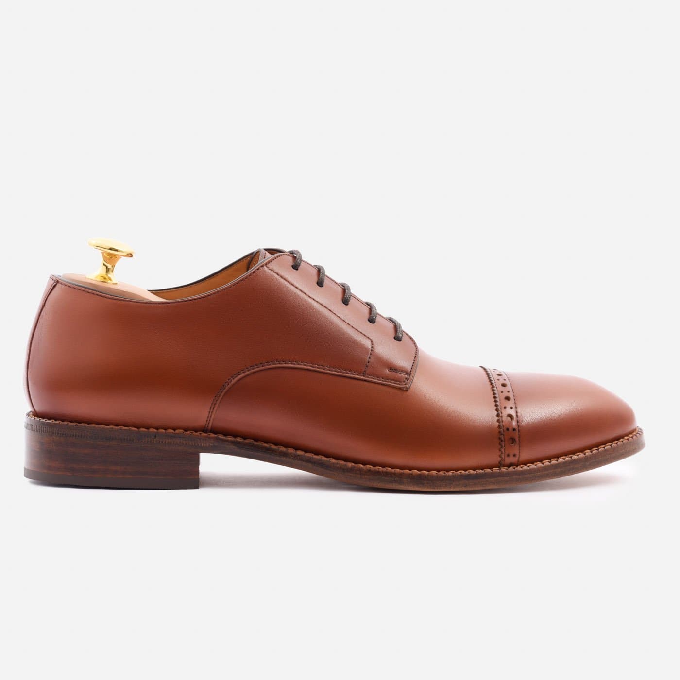 Men's Norman Cap Toe Derby Dress Shoes