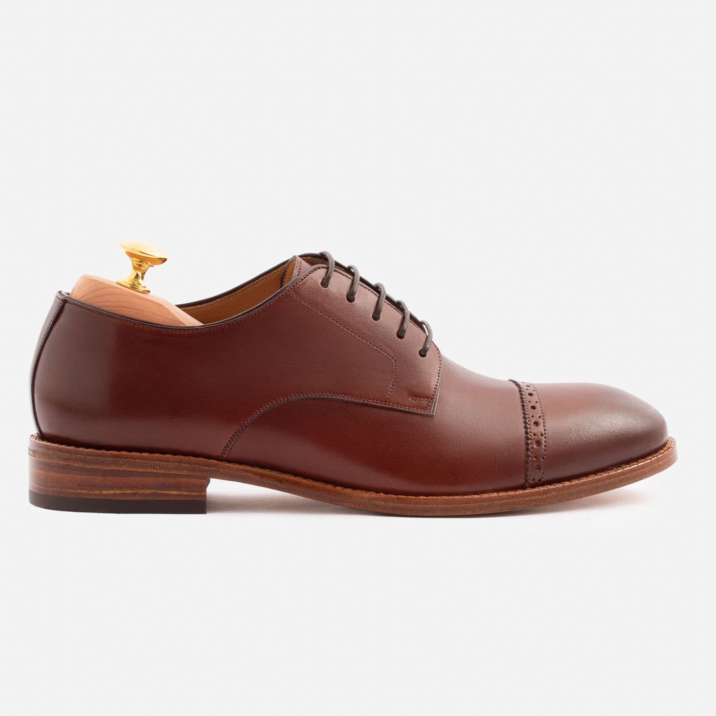 Men's Norman Cap Toe Derby Dress Shoes