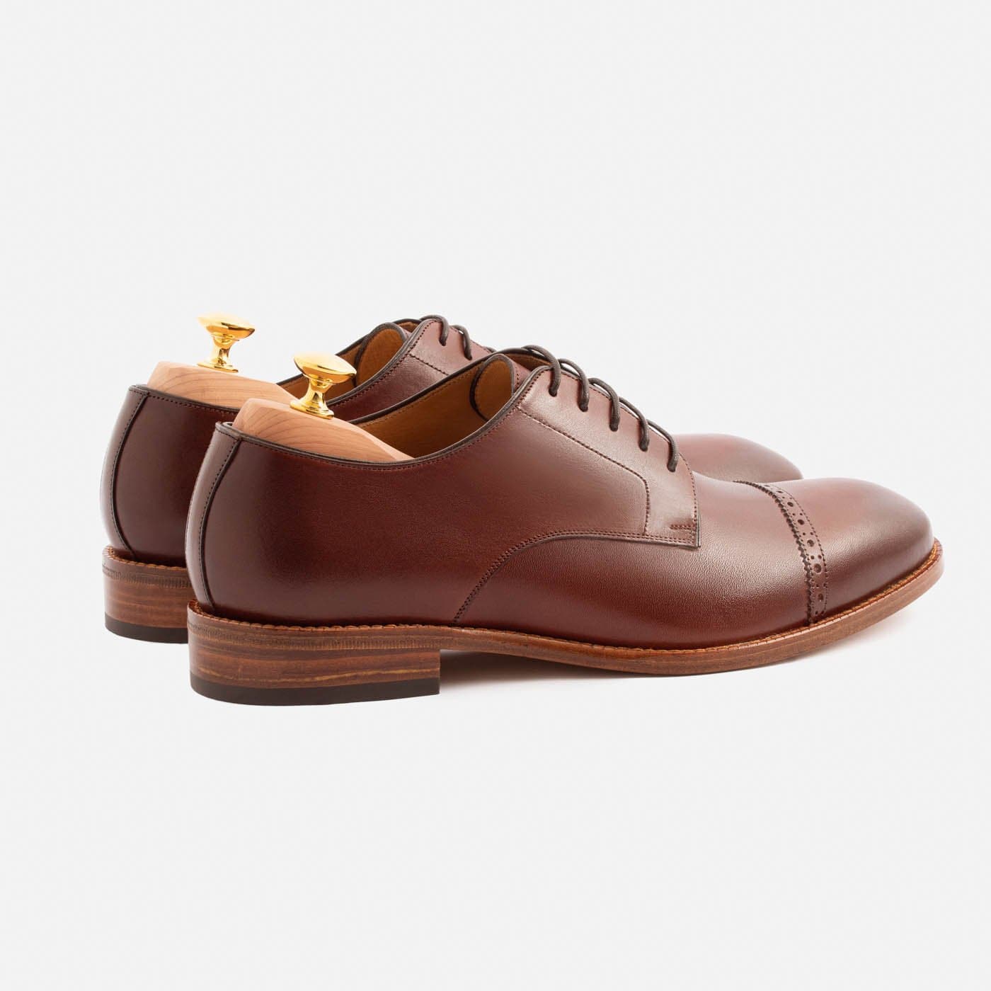 Men's Norman Cap Toe Derby Dress Shoes