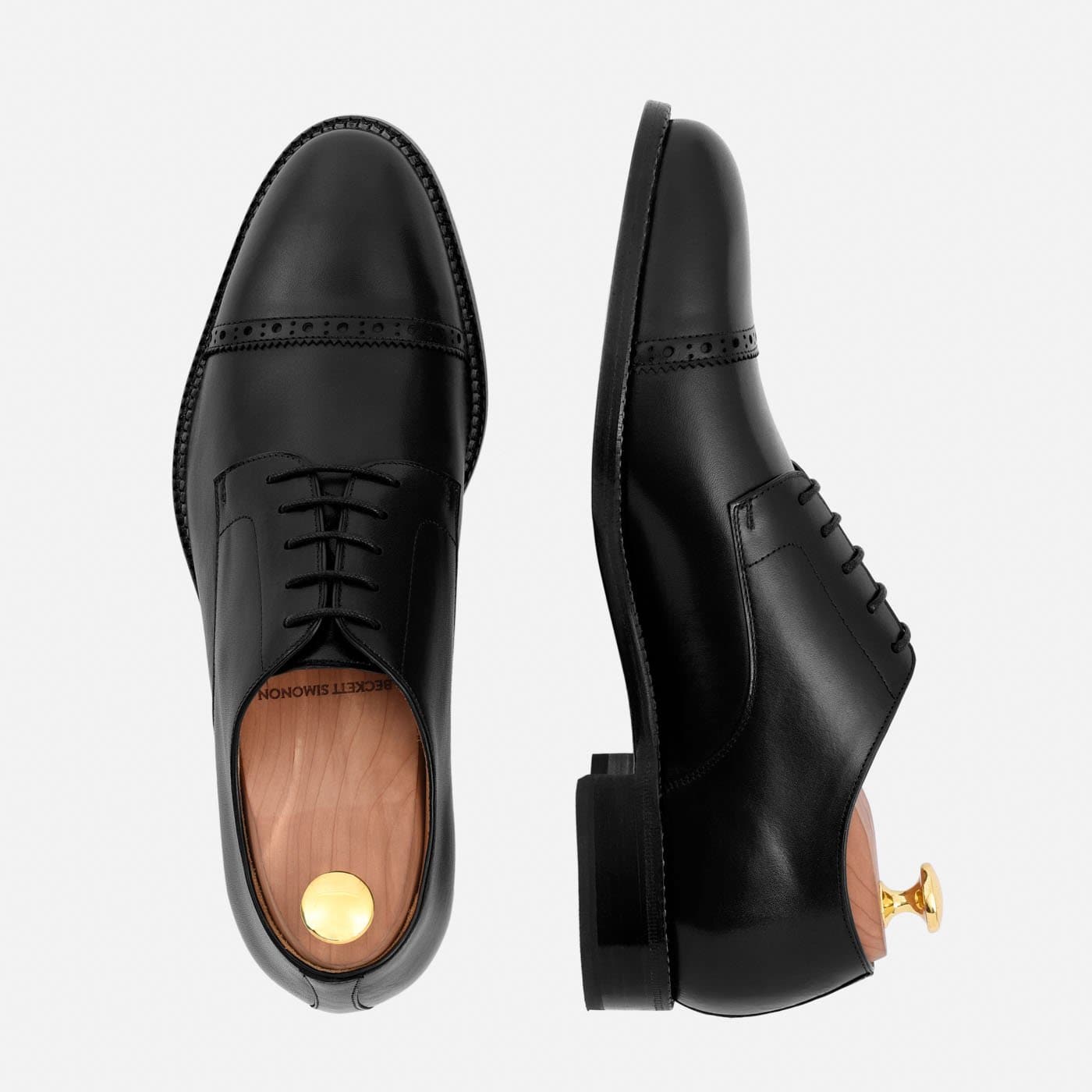 Men's Norman Cap Toe Derby Dress Shoes