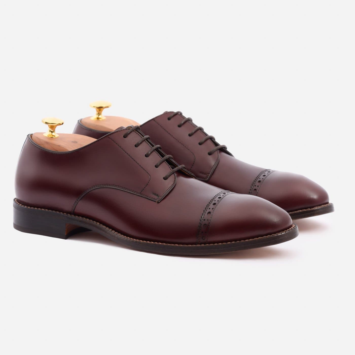 Men's Norman Cap Toe Derby Dress Shoes