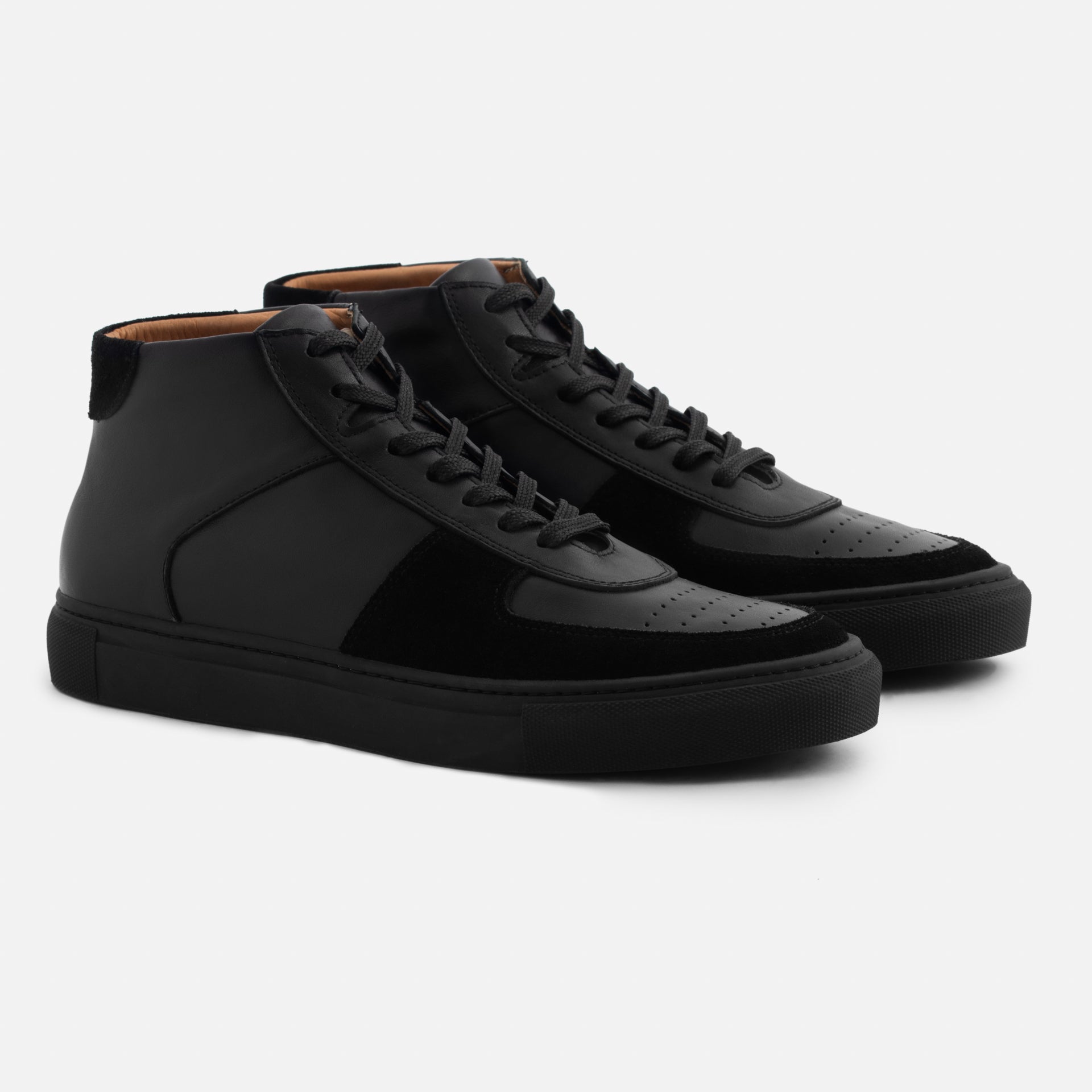 Men's Garcia Leather & Suede High Top Sneakers