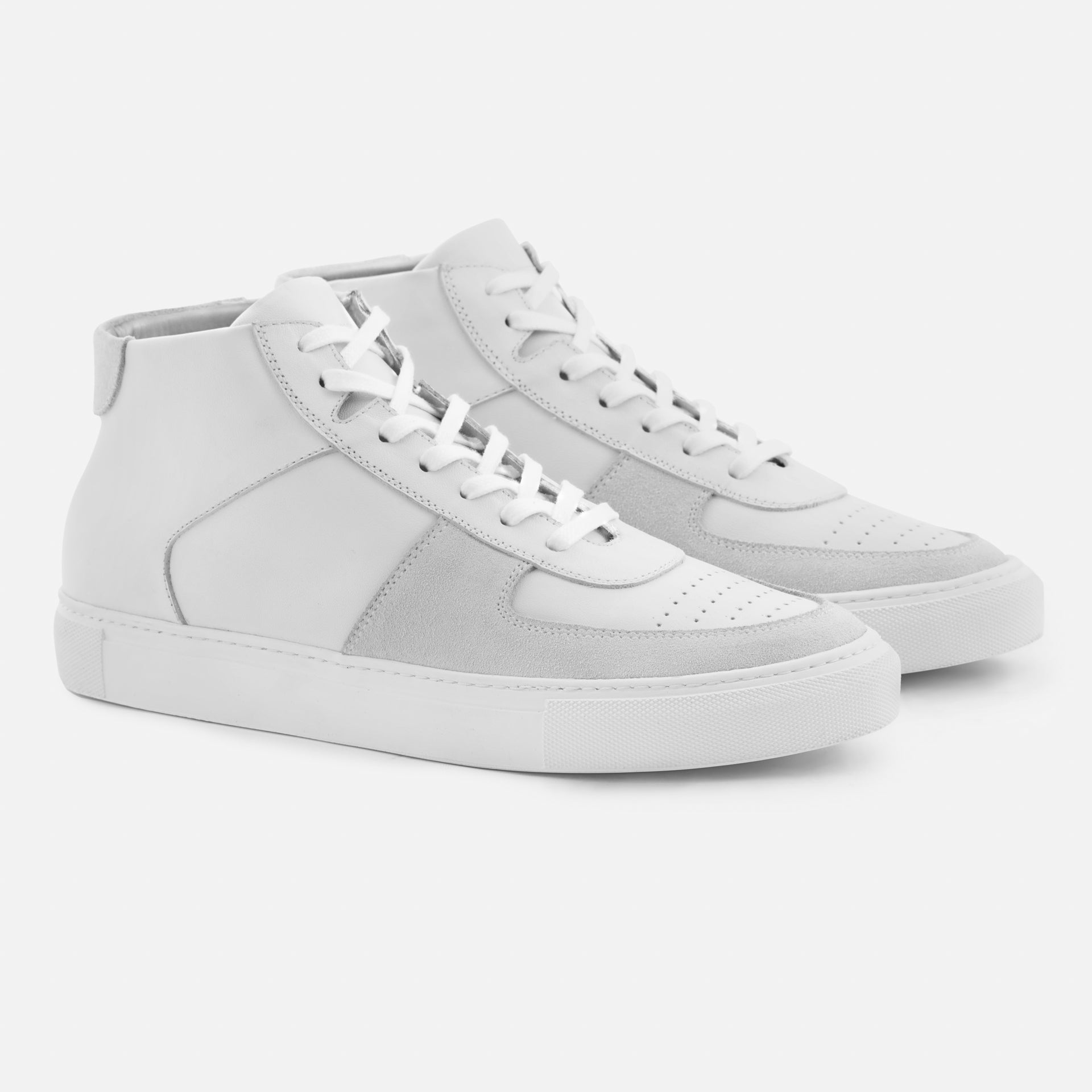 Men's Garcia Leather & Suede High Top Sneakers