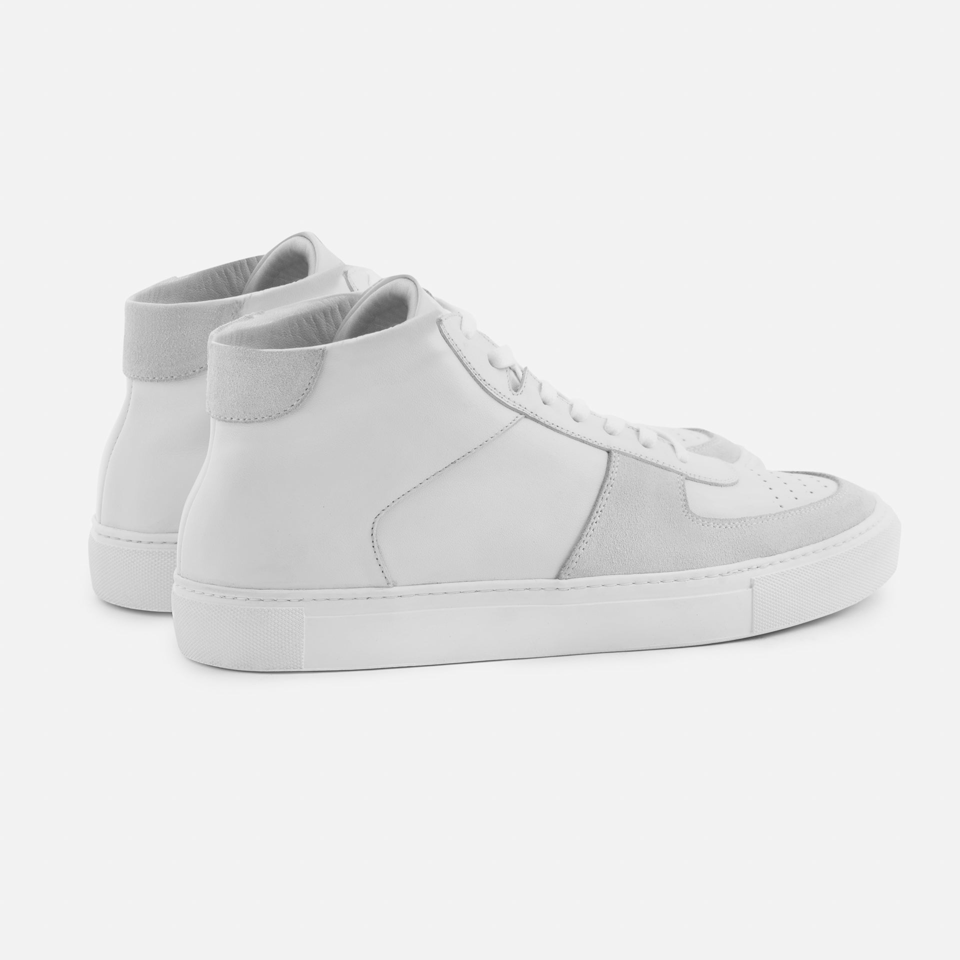 Men's Garcia Leather & Suede High Top Sneakers