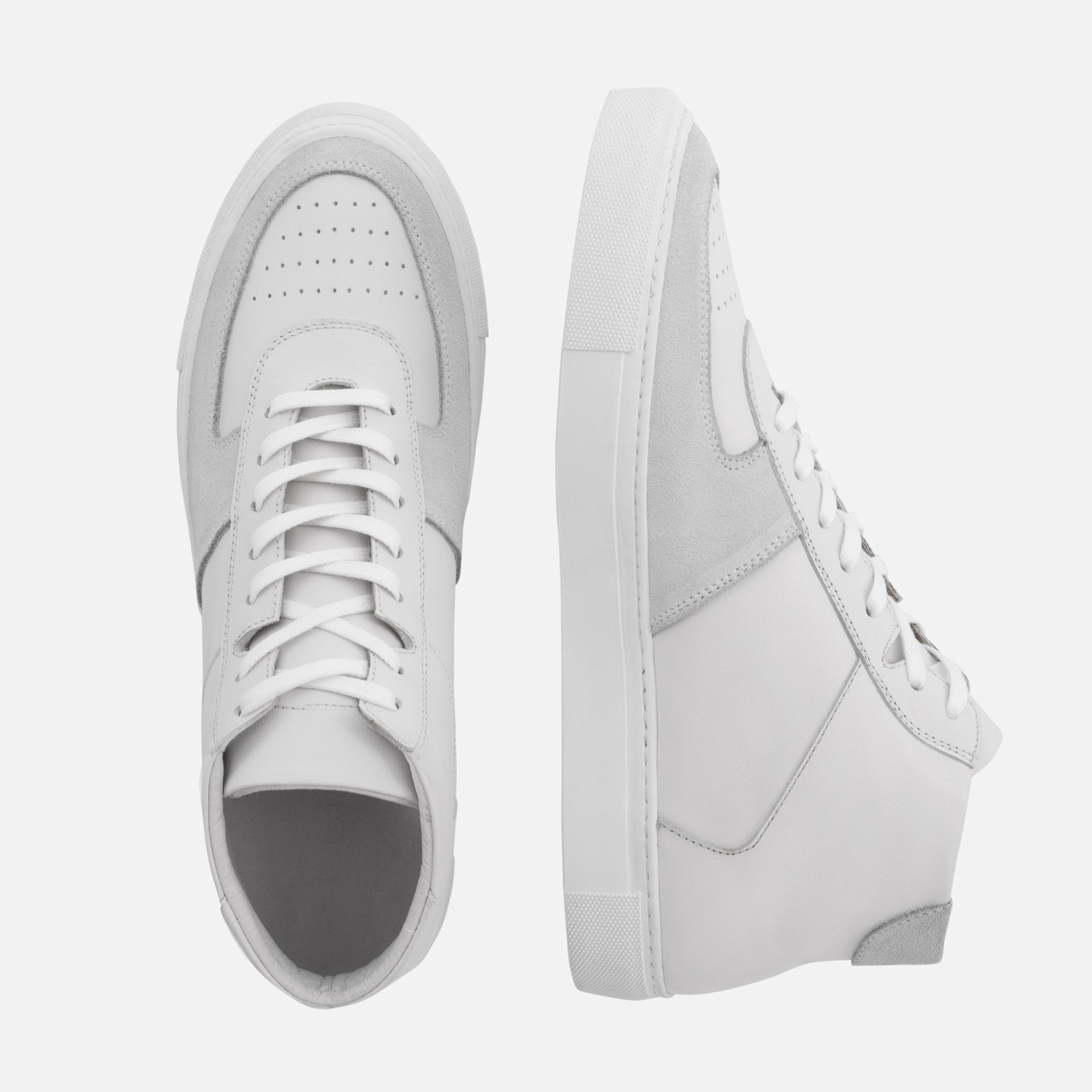 Men's Garcia Leather & Suede High Top Sneakers