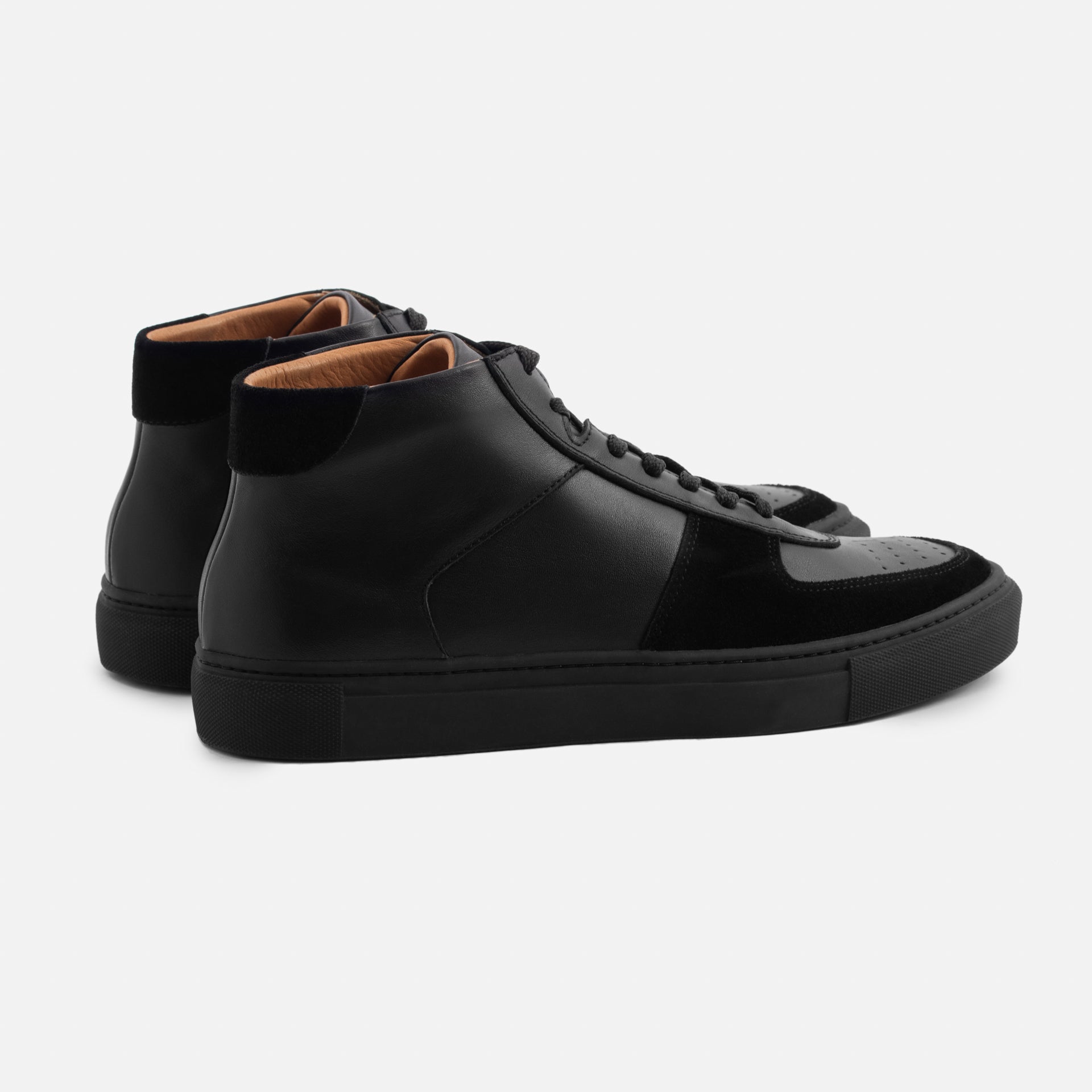 Men's Garcia Leather & Suede High Top Sneakers