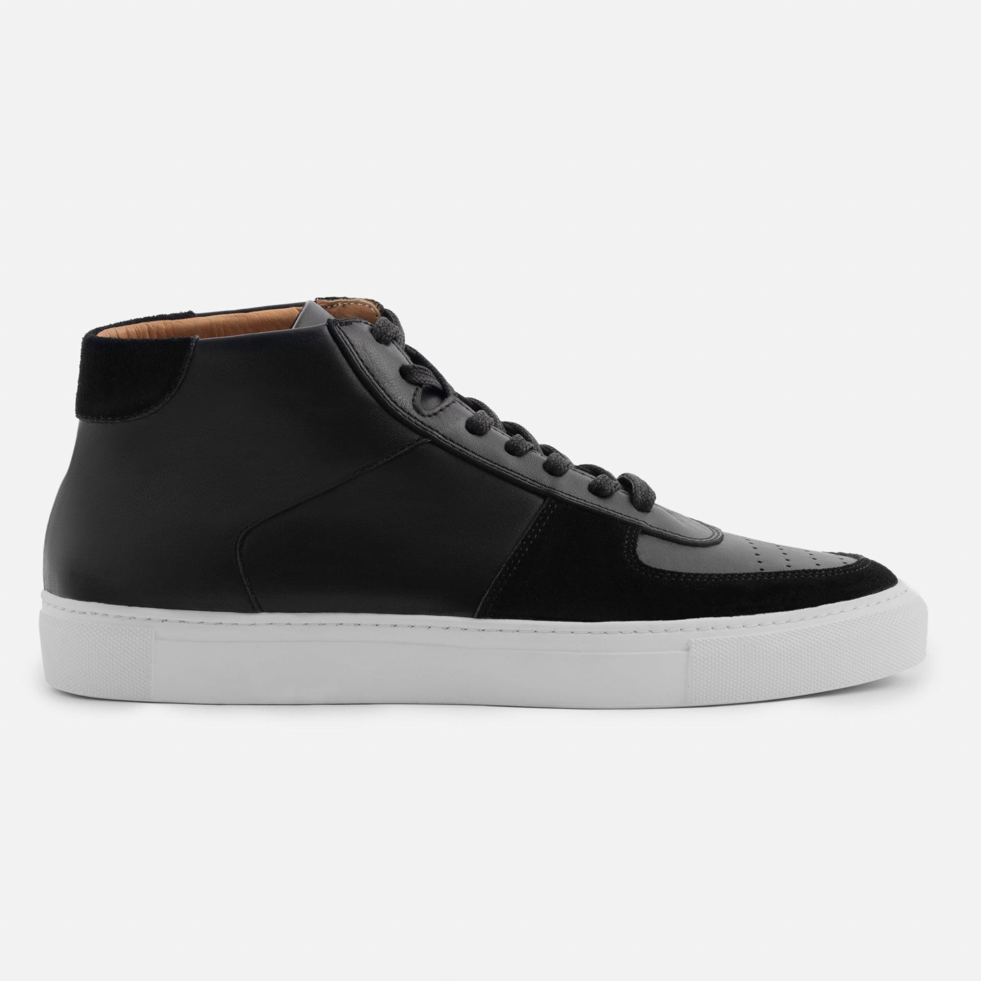 Men's Garcia Leather & Suede High Top Sneakers