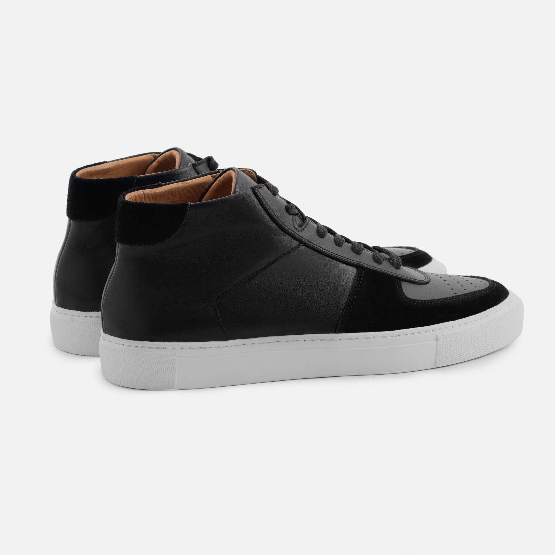 Men's Garcia Leather & Suede High Top Sneakers