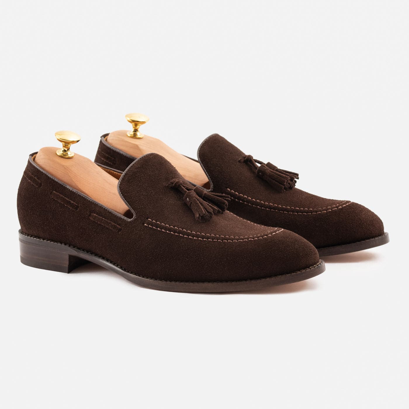 Men's Suede Bernard Tassel Loafers – Classic Comfort