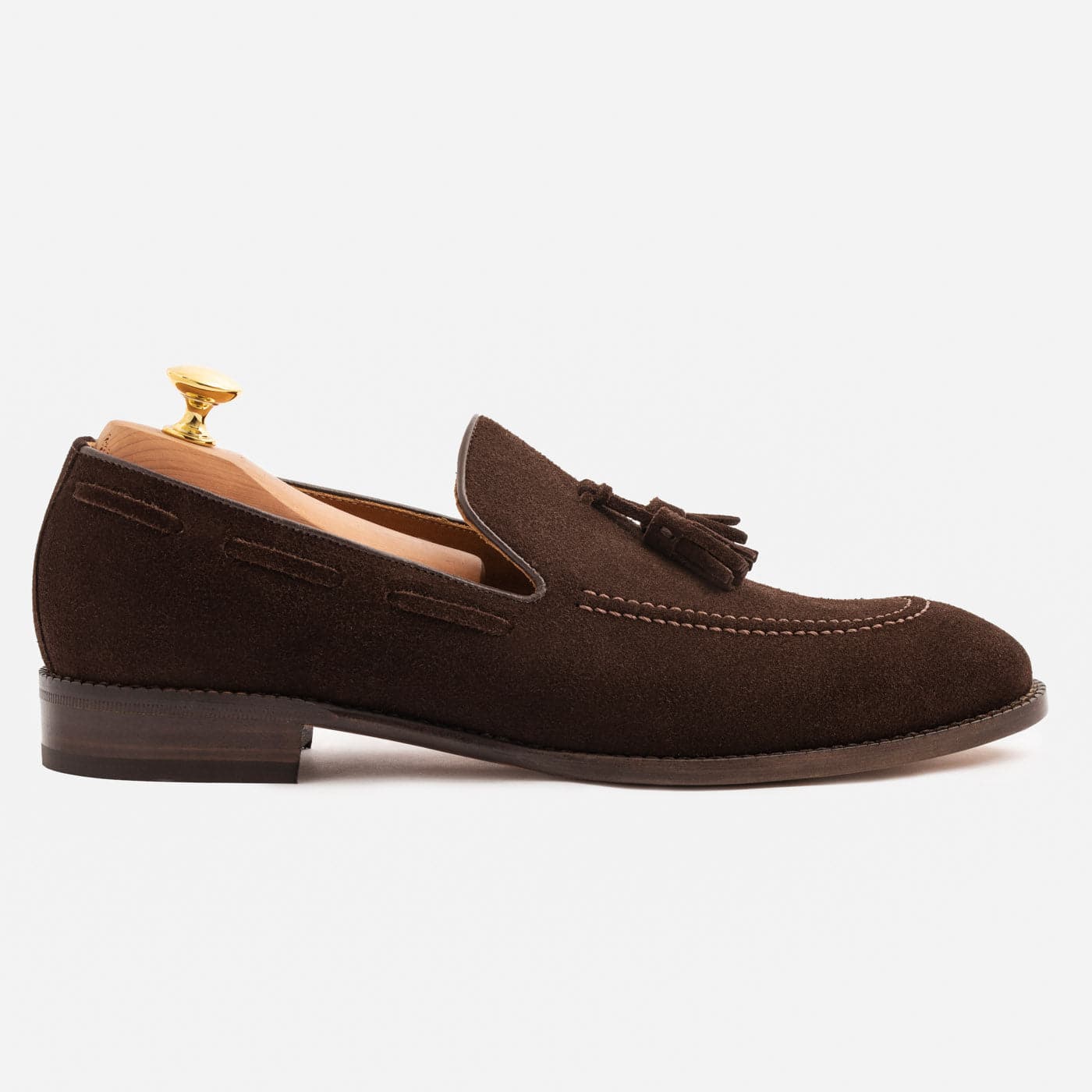 Men's Suede Bernard Tassel Loafers – Classic Comfort