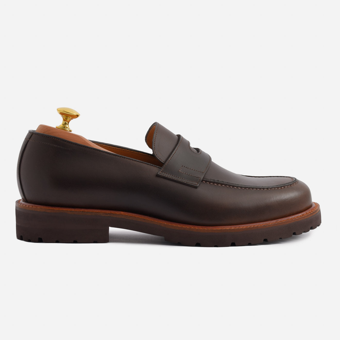 Men's Fuentes Leather Loafers - Easy Pull-On Style