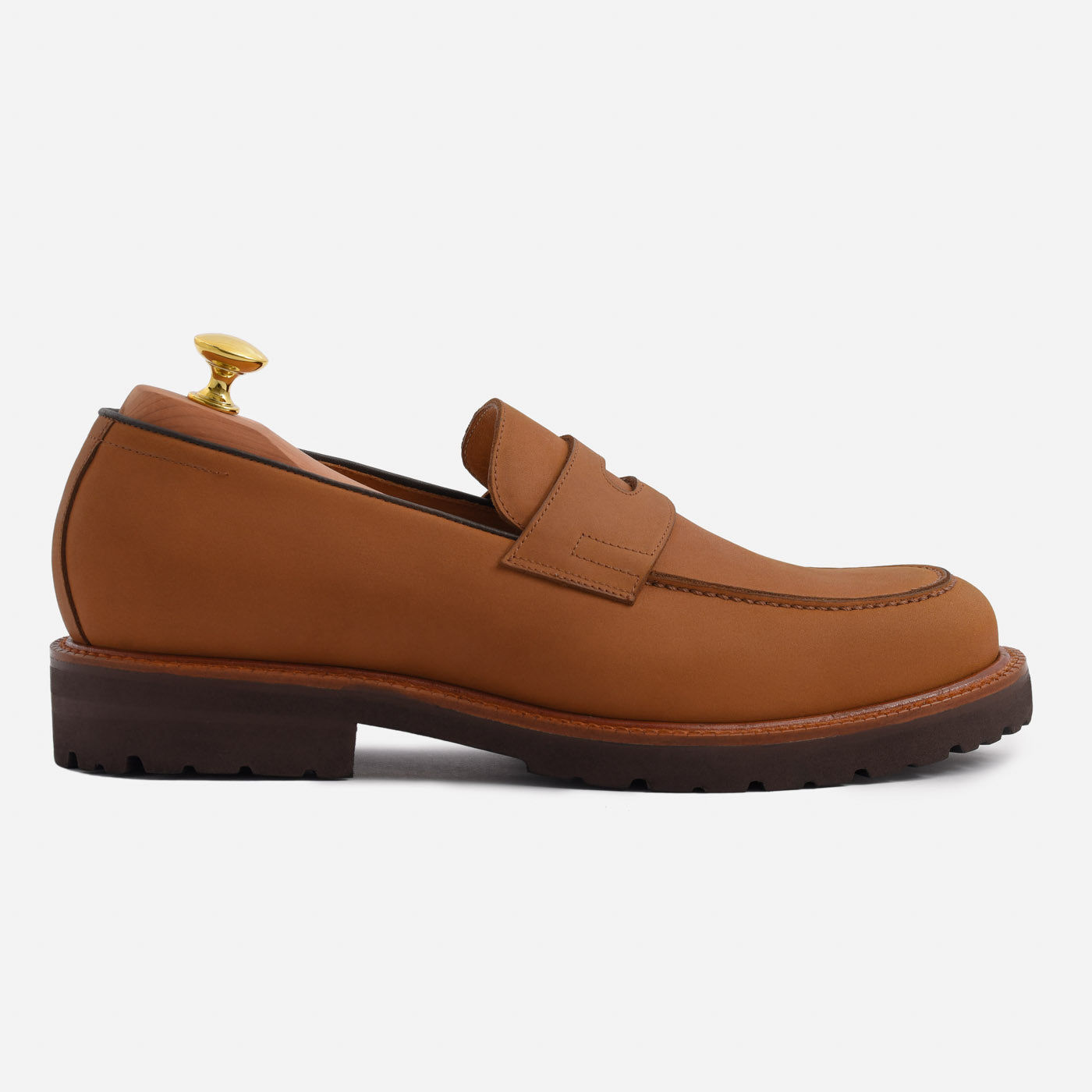 Men's Fuentes Leather Loafers - Easy Pull-On Style