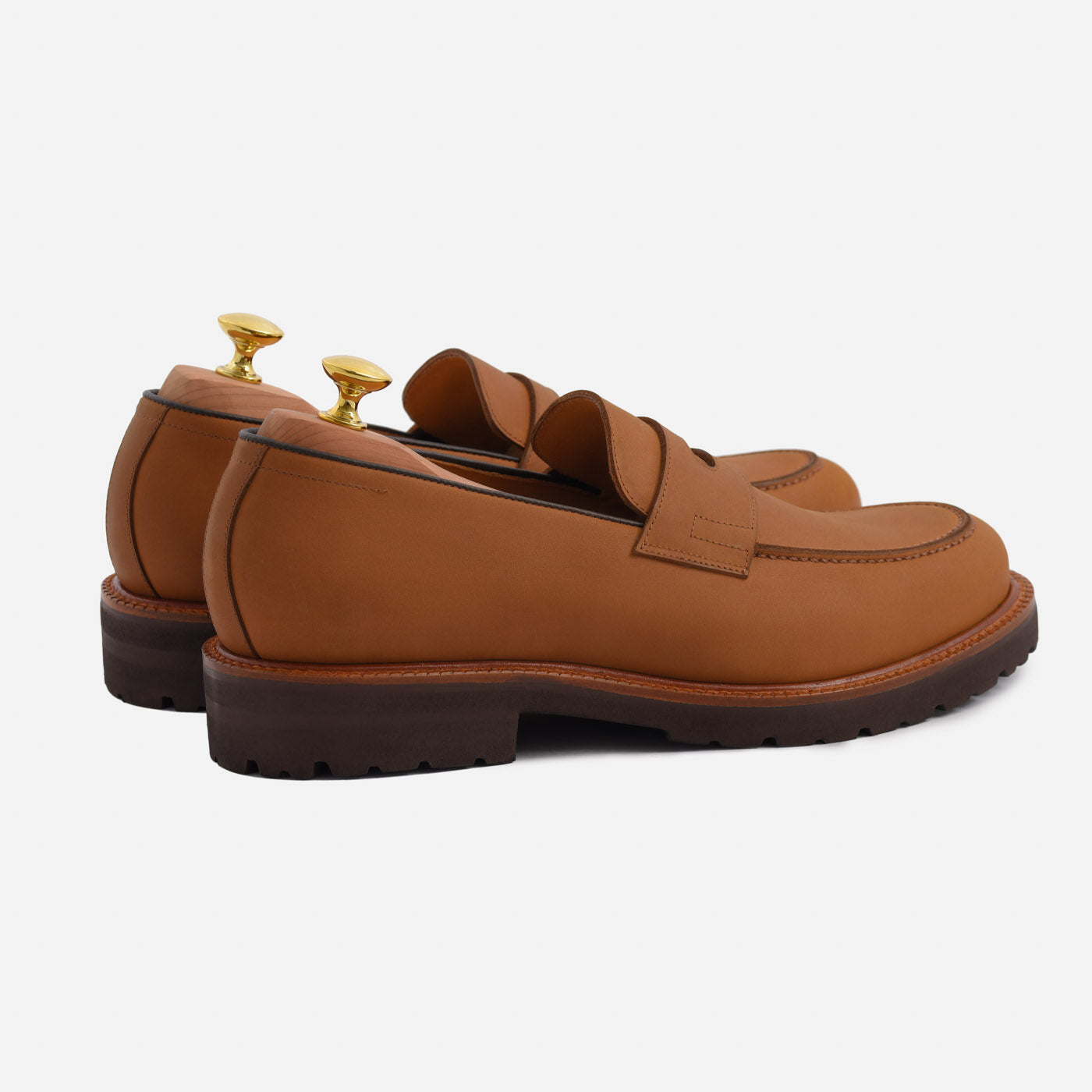 Men's Fuentes Leather Loafers - Easy Pull-On Style