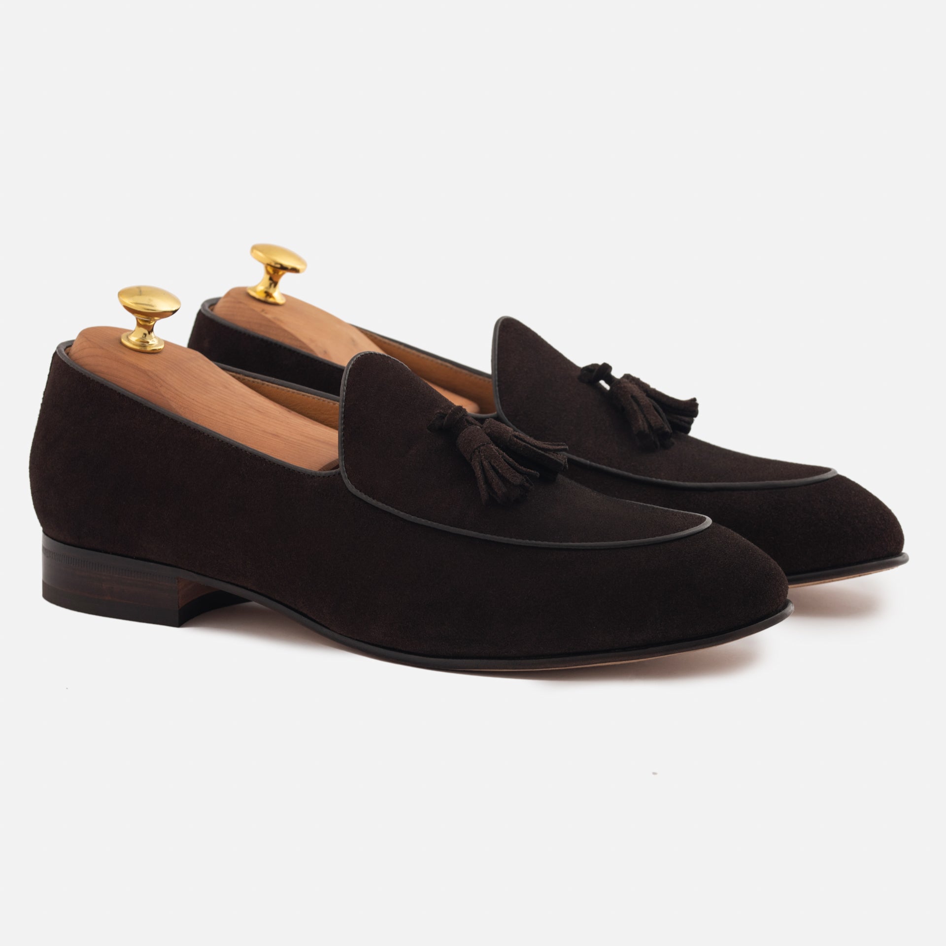 Men's Water-Repellent Suede Perry Loafers