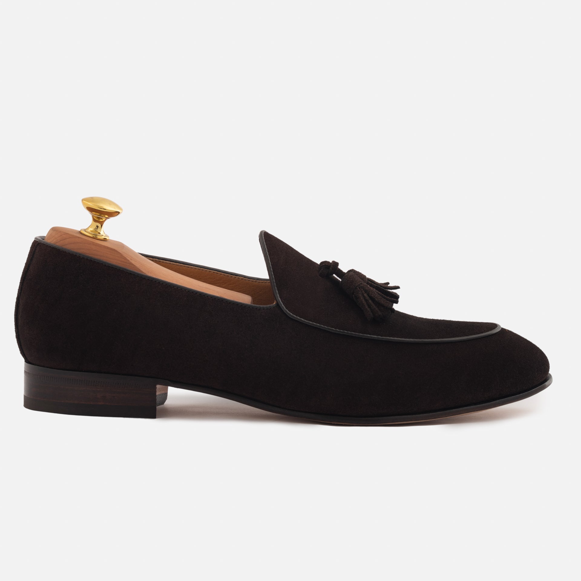 Men's Water-Repellent Suede Perry Loafers