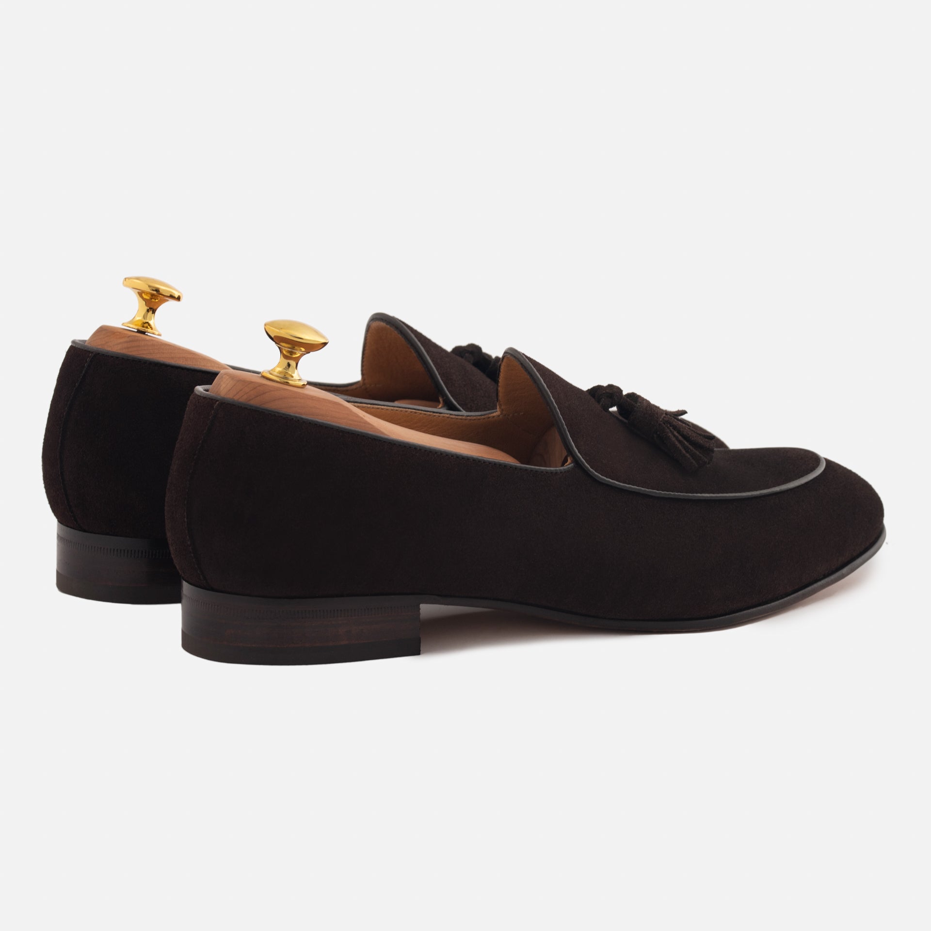 Men's Water-Repellent Suede Perry Loafers