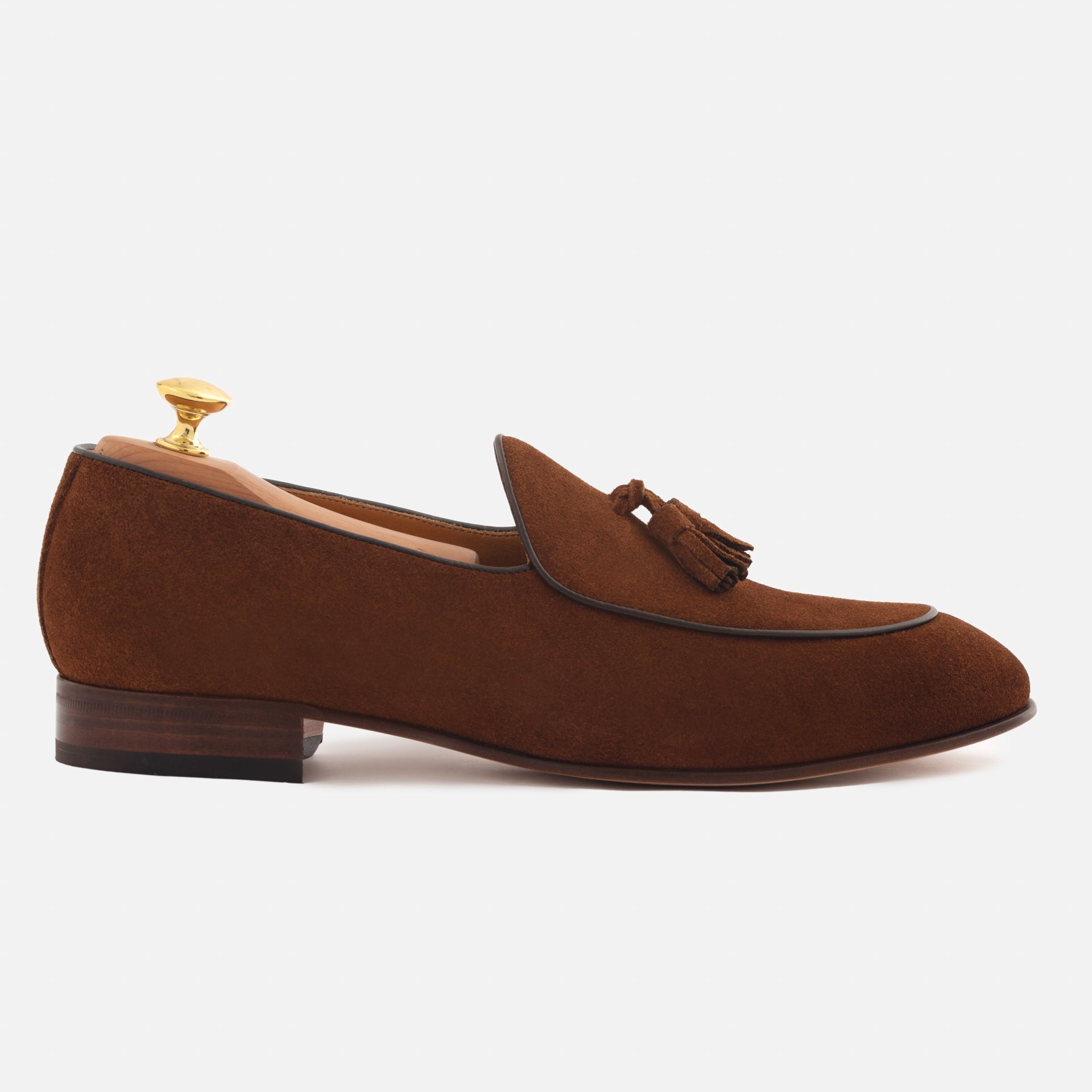 Men's Water-Repellent Suede Perry Loafers