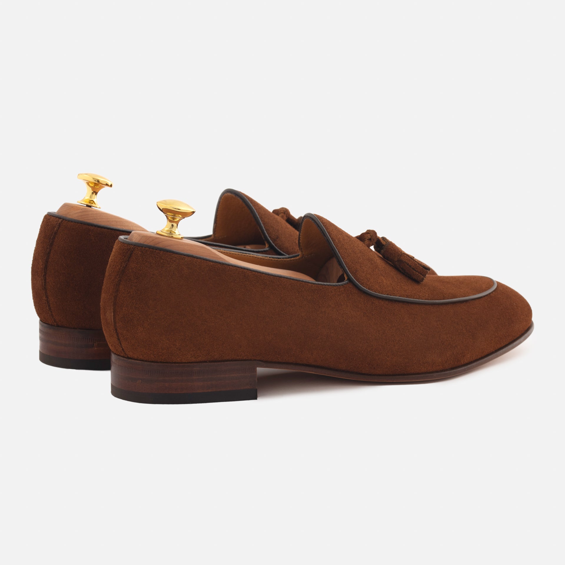 Men's Water-Repellent Suede Perry Loafers