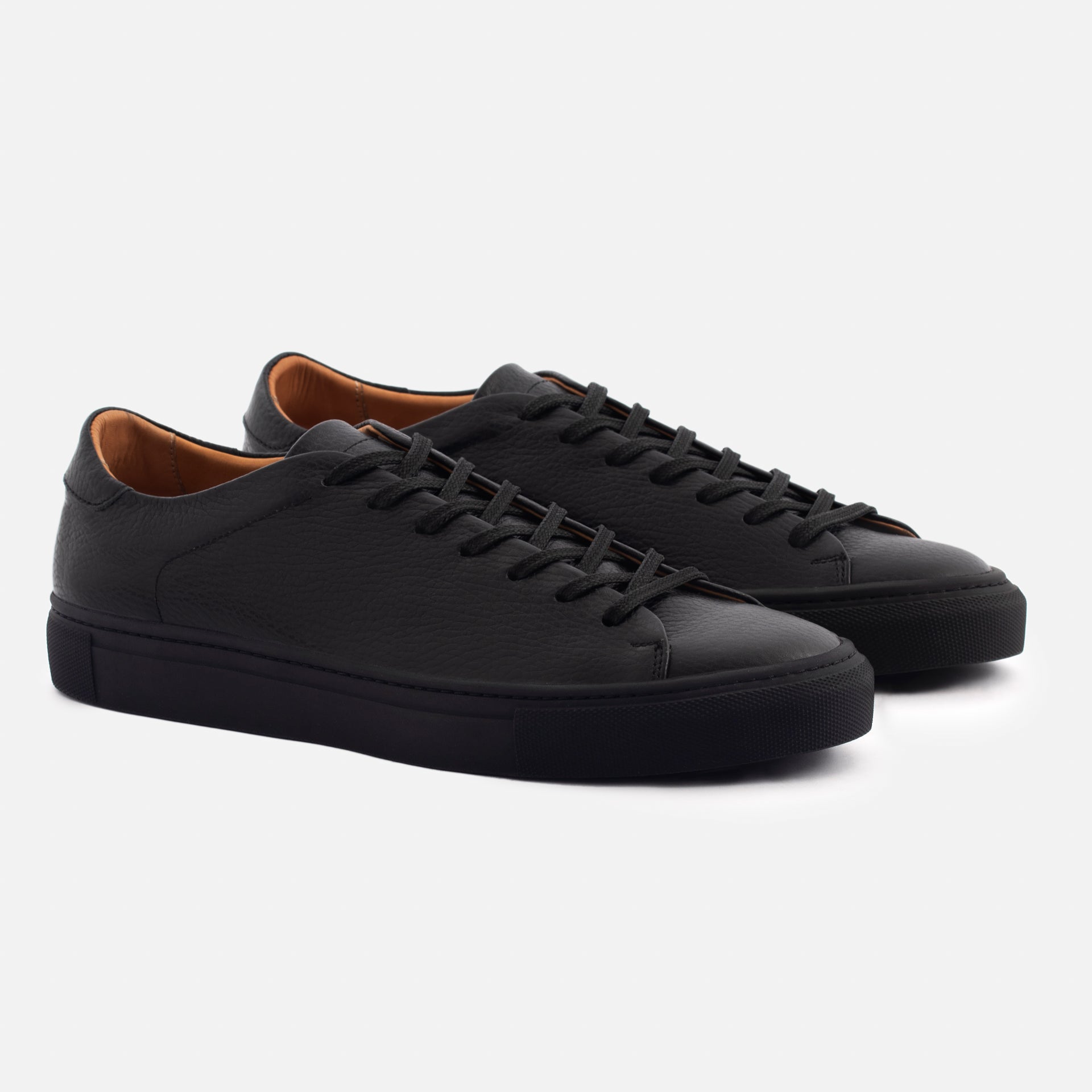 Men's Reid Pebbled Leather Sneakers