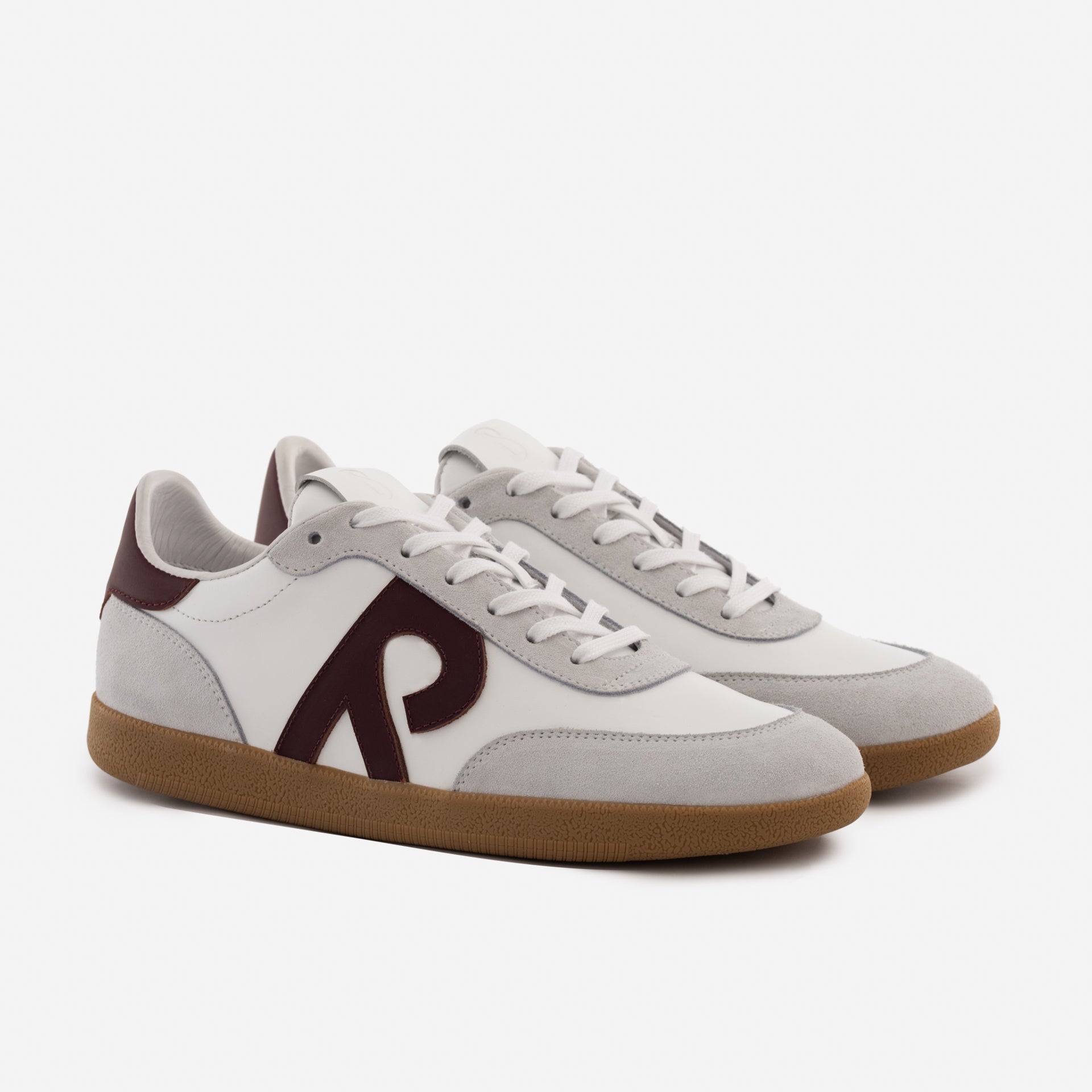 Men's Maxwell Leather & Suede Trainer Shoes