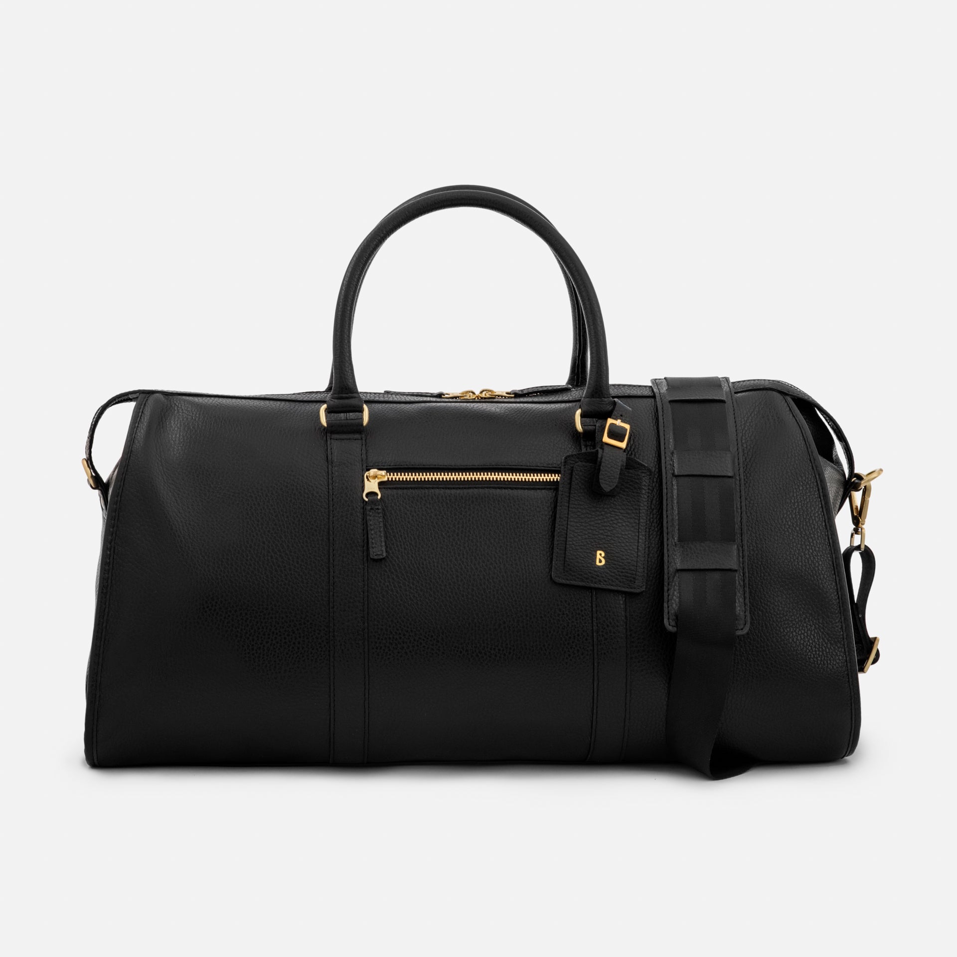 Pebbled Leather Weekender Bag for Women – Birch