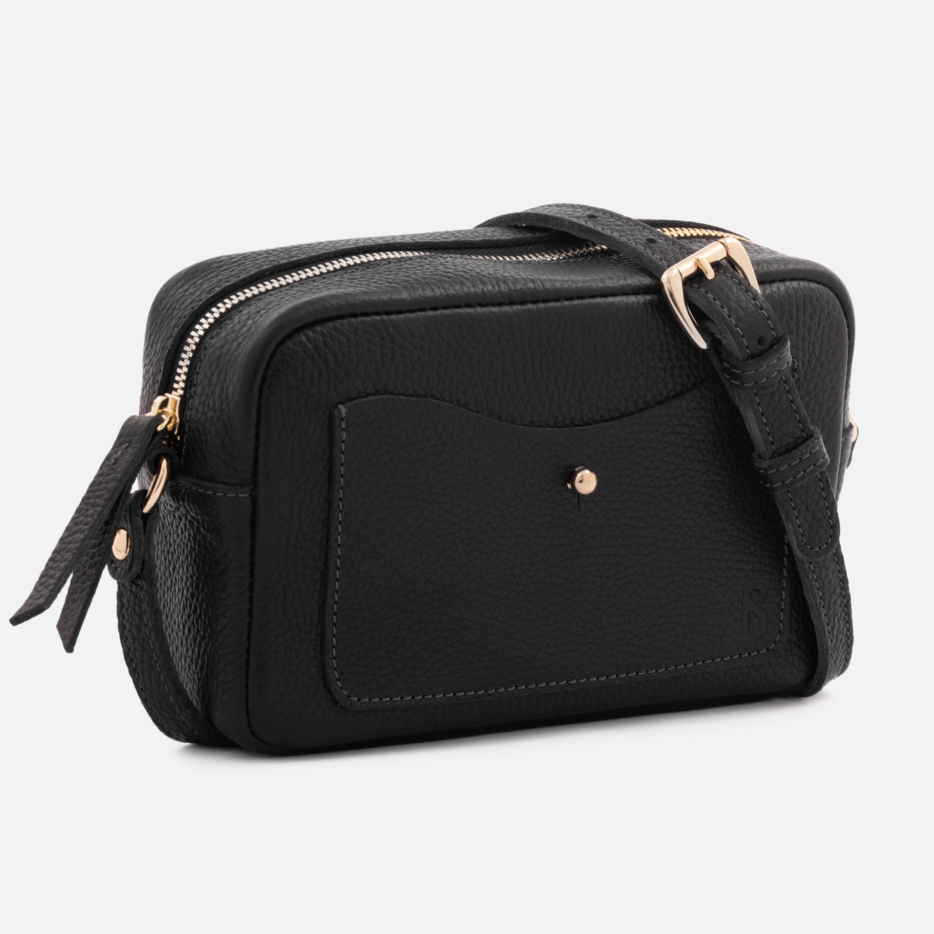 Callie Pebbled Leather Crossbody Bag for Women