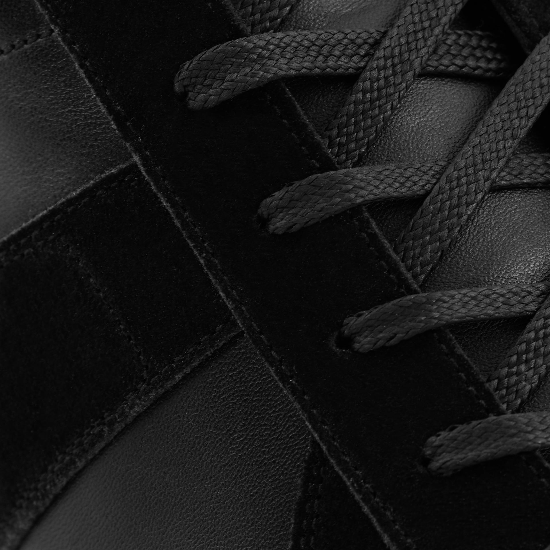Men's Morgen Leather & Suede Trainers with Gum Sole